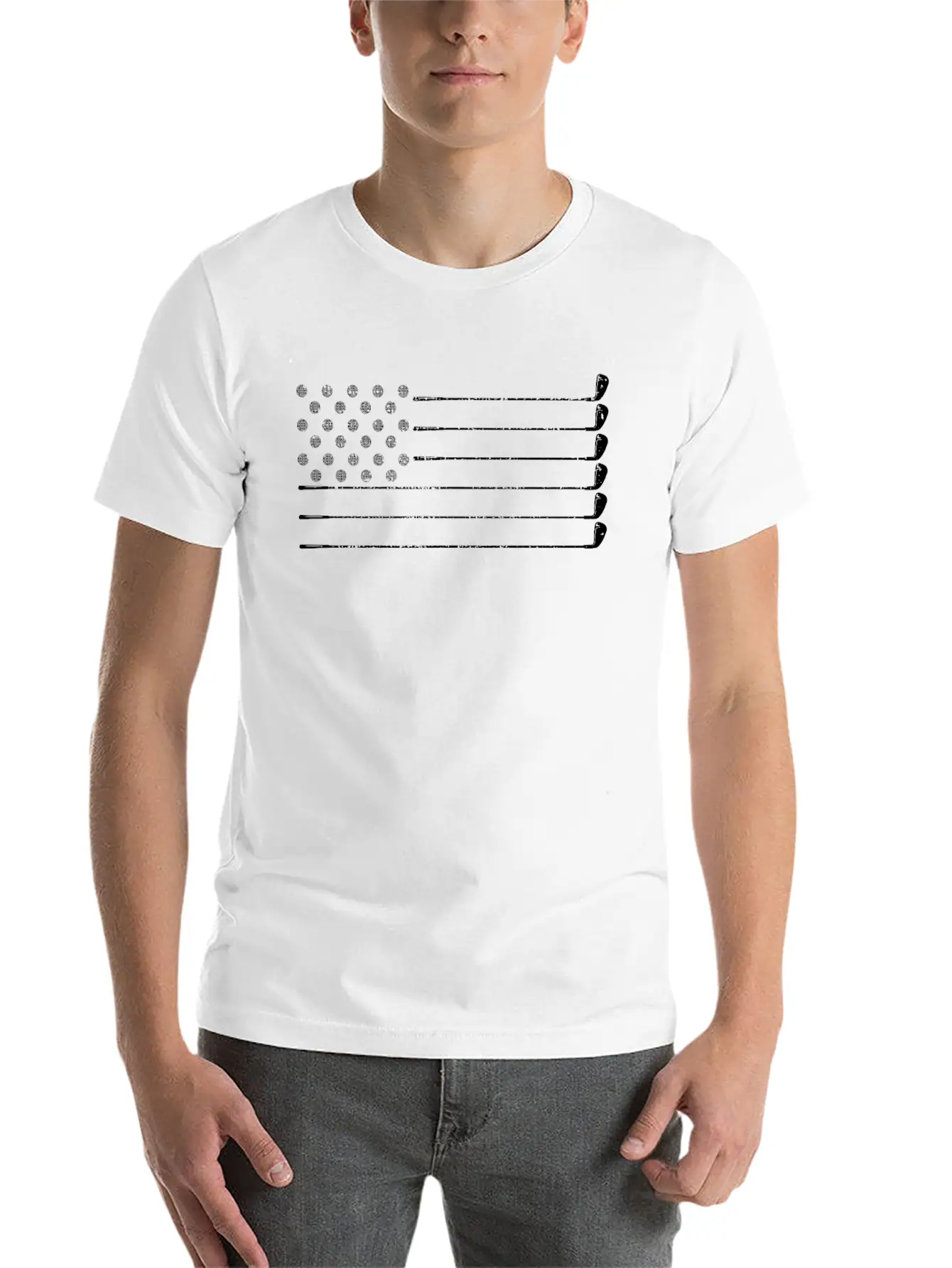 Golf USA Breathable Graphic T-Shirt – Perfect For Casual Days