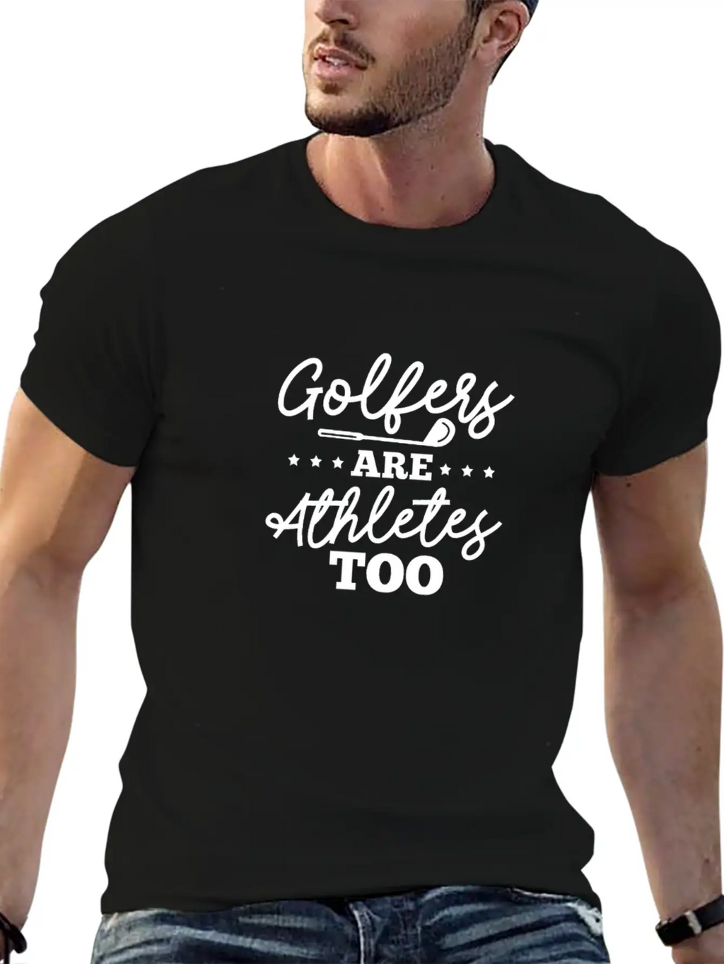 Golfers Are Athletes Too Stylish Everyday T-Shirt – Unisex Basic Cotton Tee