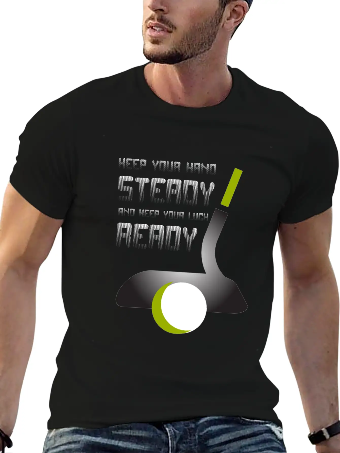 Golfing Golf Club Basic Graphic T-Shirt – Daily Comfort In Soft Cotton