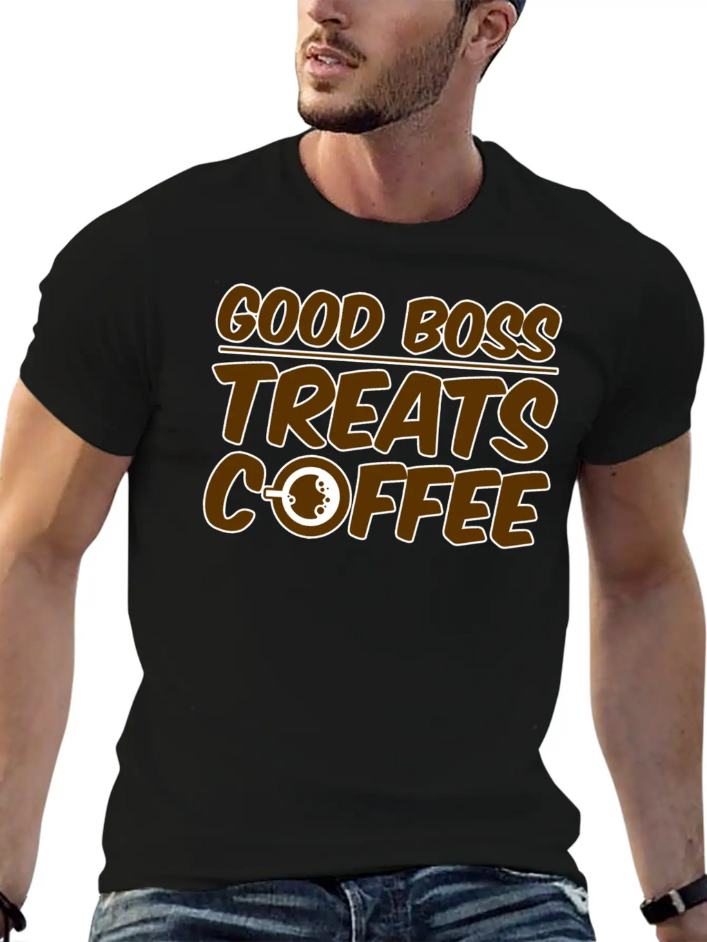 Good Boss Treats Coffee 4 Classic Cotton Tee – Unisex Comfort For Any Season