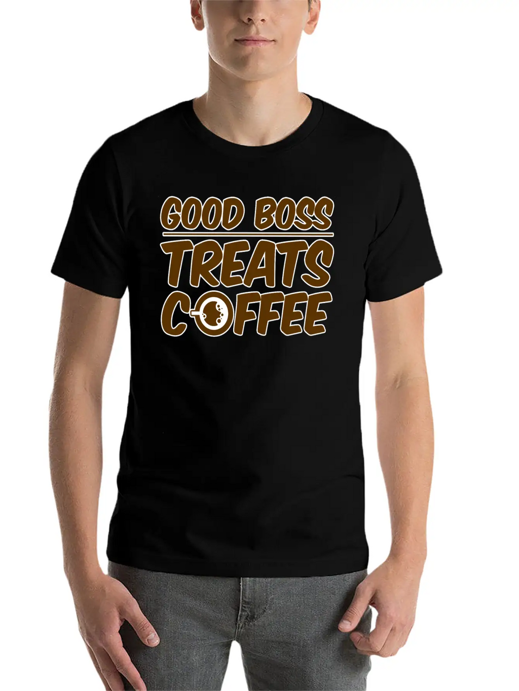 Good Boss Treats Coffee 4 Classic Cotton Tee – Unisex Comfort For Any Season