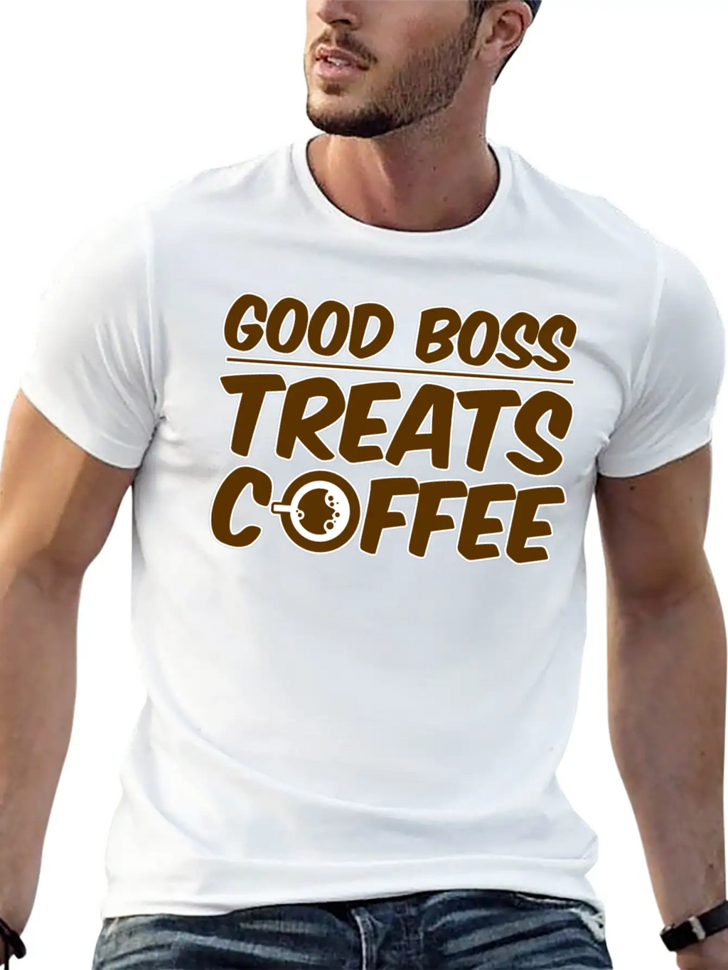 Good Boss Treats Coffee 4 Classic Cotton Tee – Unisex Comfort For Any Season