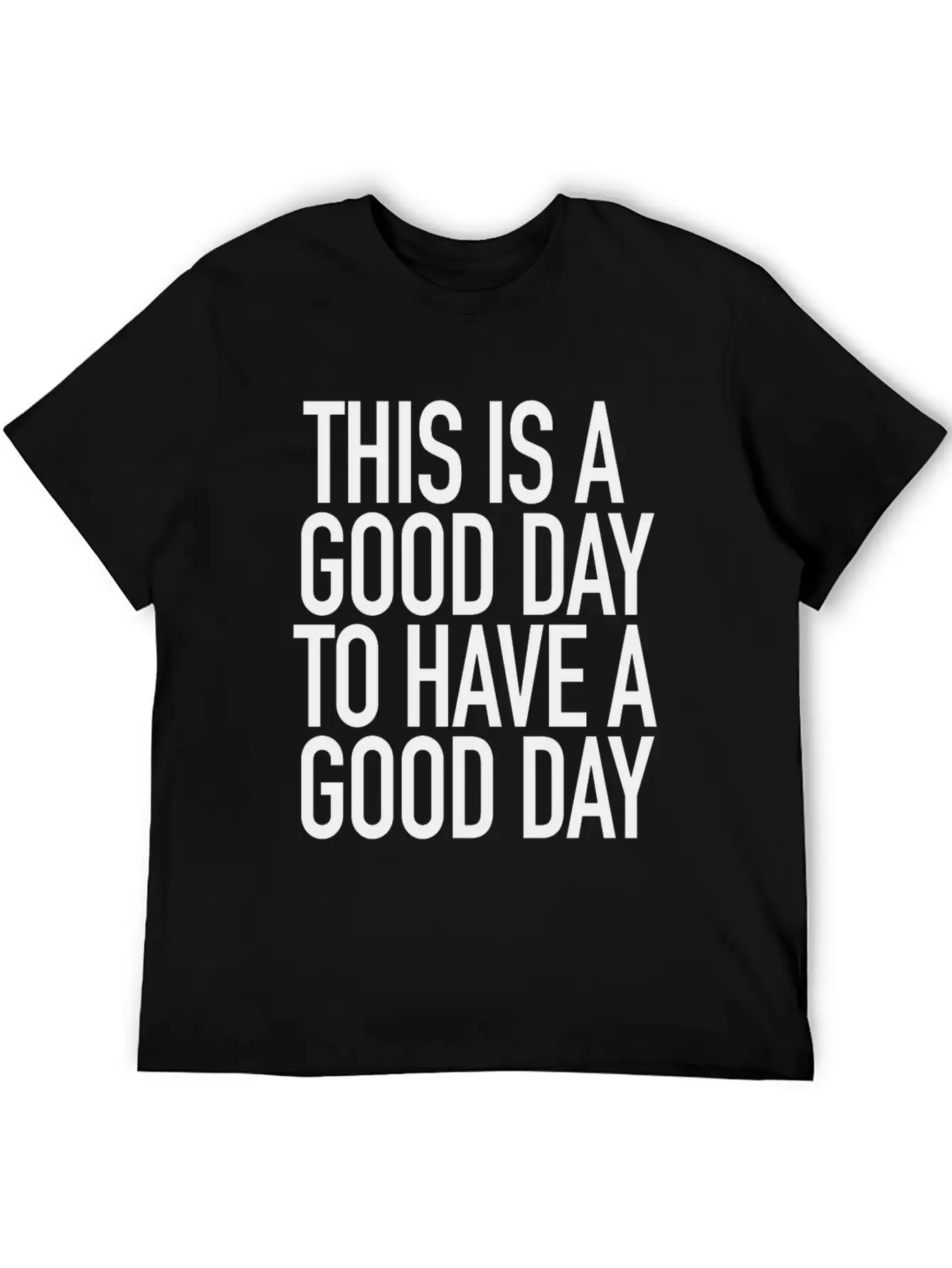 Good Day Basic Graphic T-Shirt – Daily Comfort In Soft Cotton