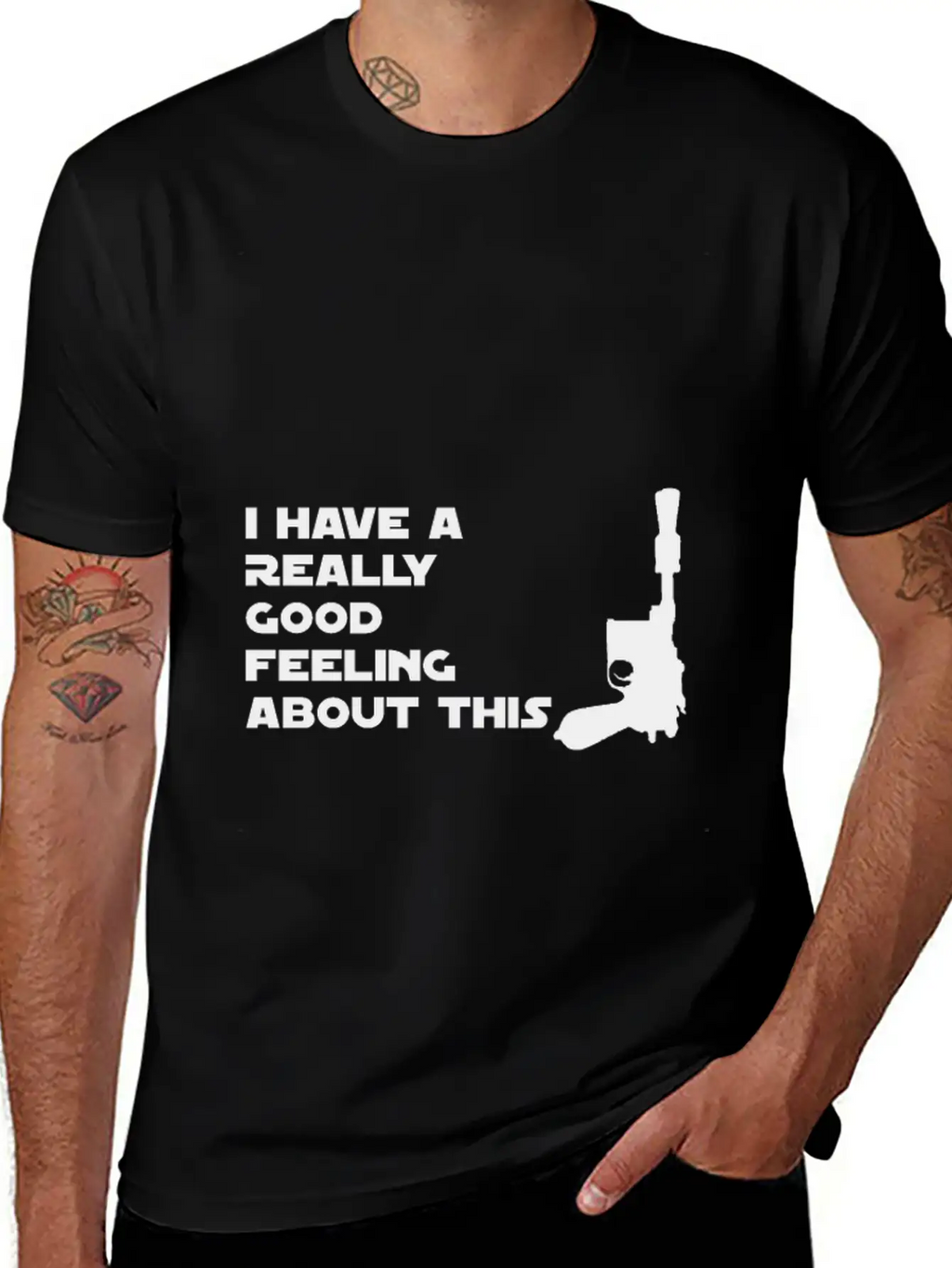 Good Feeling Quote Classic Cotton Tee – Unisex Comfort For Any Season