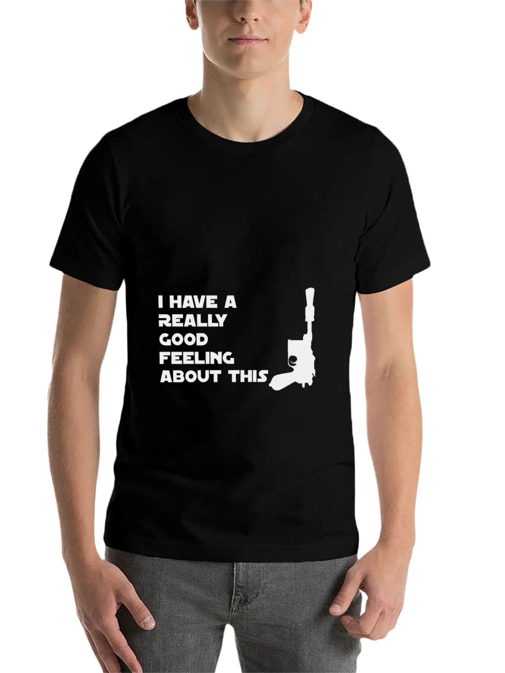 Good Feeling Quote Classic Cotton Tee – Unisex Comfort For Any Season