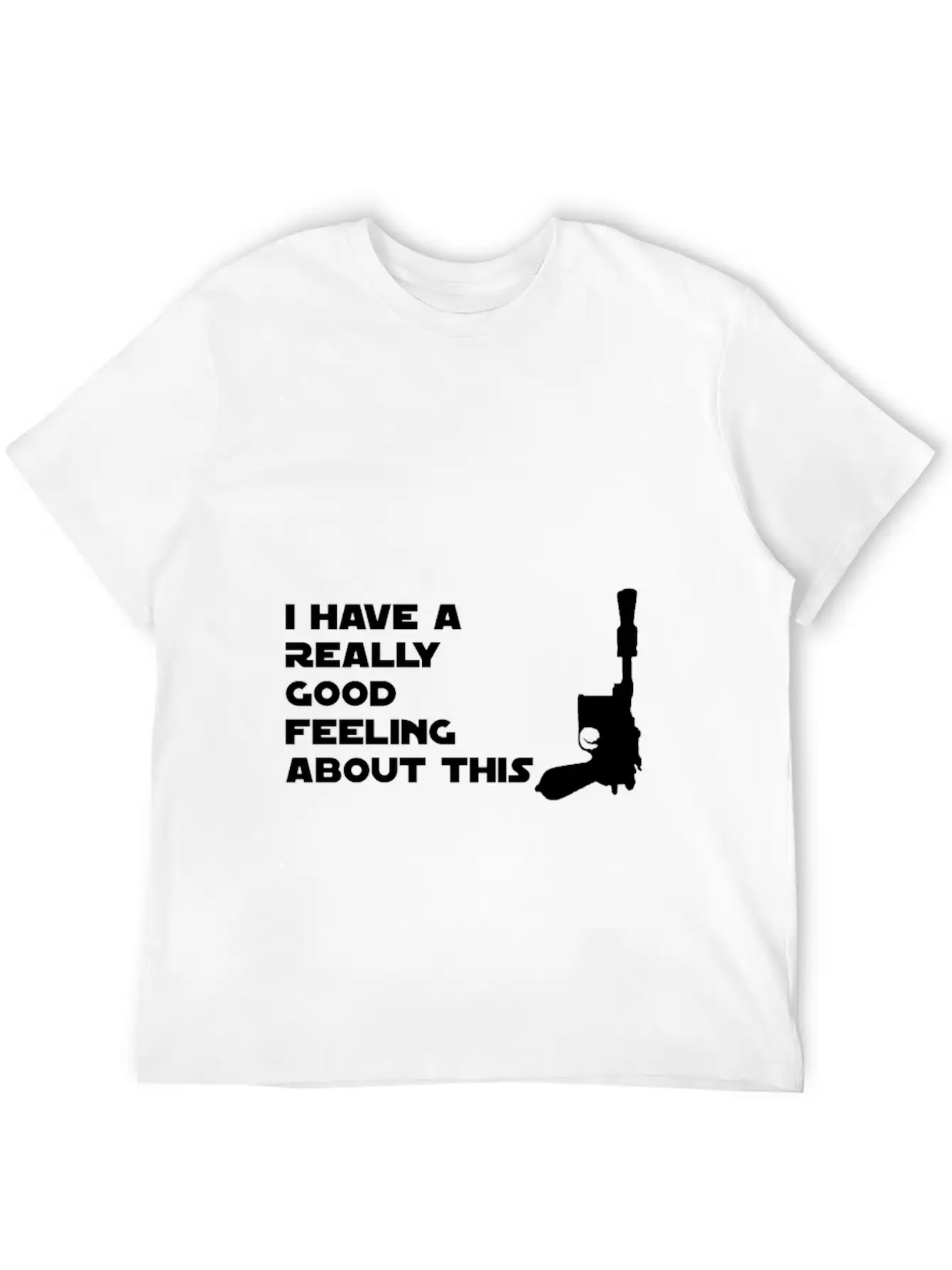Good Feeling Quote Classic Cotton Tee – Unisex Comfort For Any Season