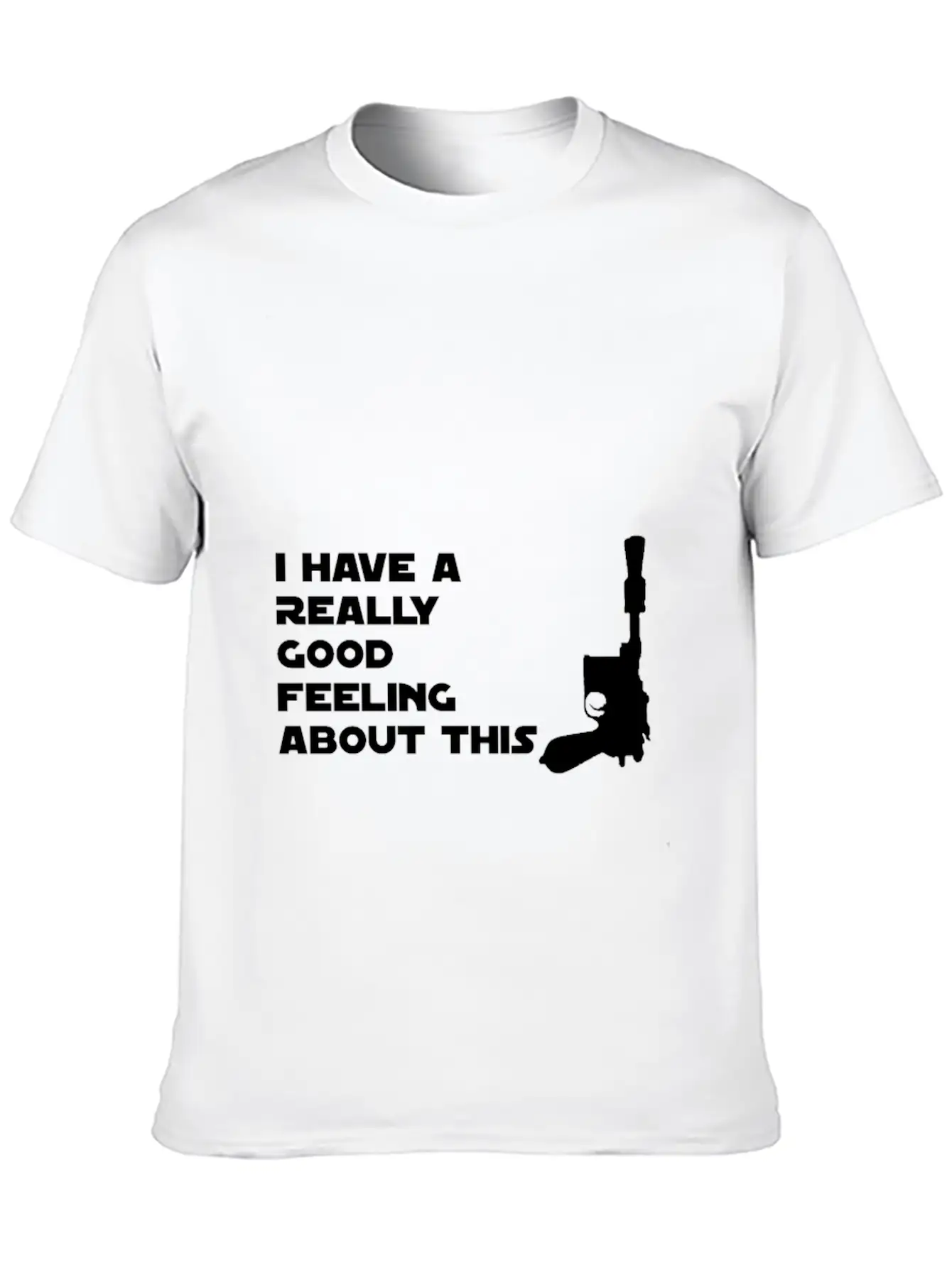Good Feeling Quote Classic Cotton Tee – Unisex Comfort For Any Season