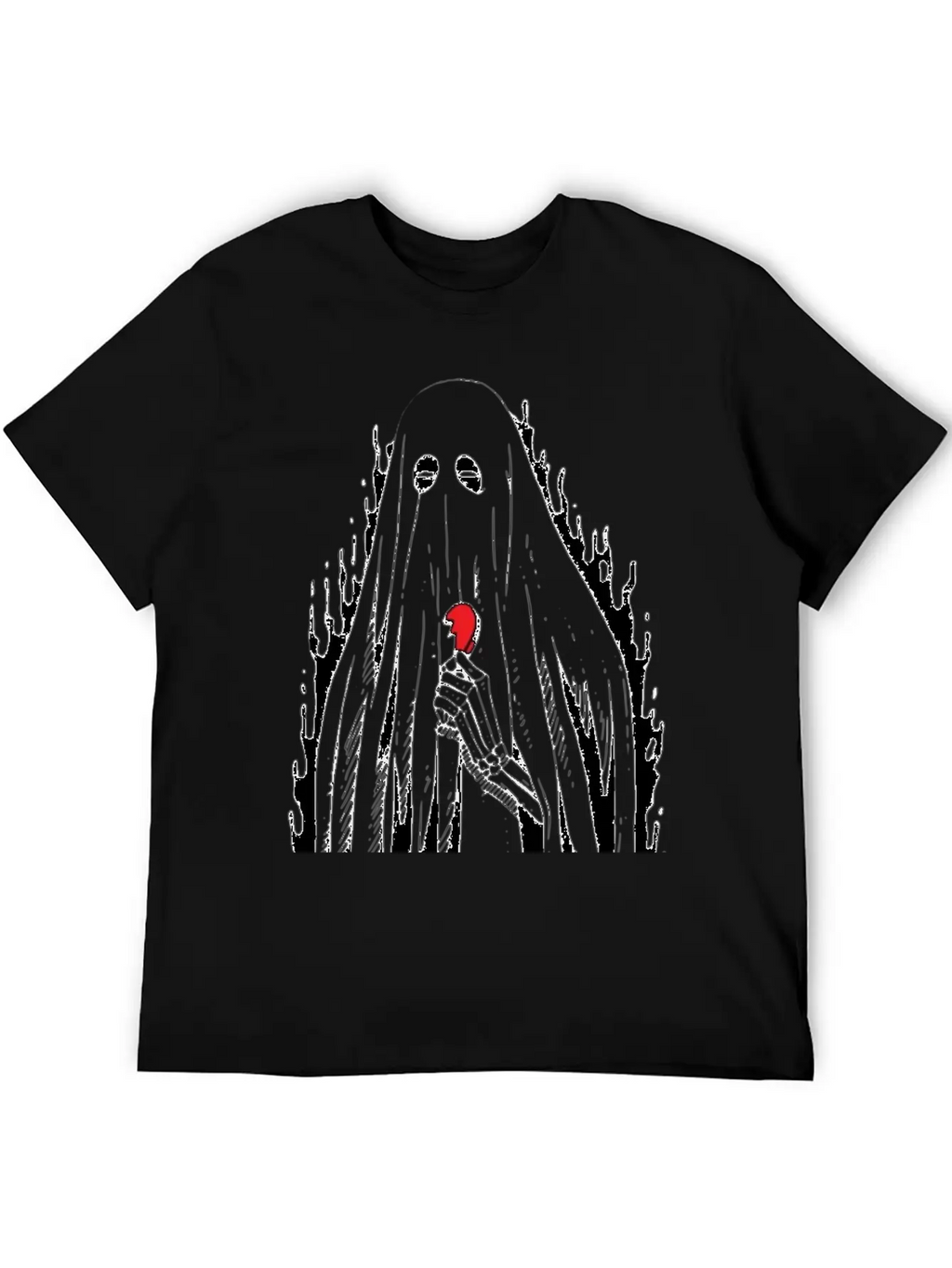Good Job In Ghosting Me Funny Bold Quote Basic Graphic T-Shirt – Daily Comfort In Soft Cotton