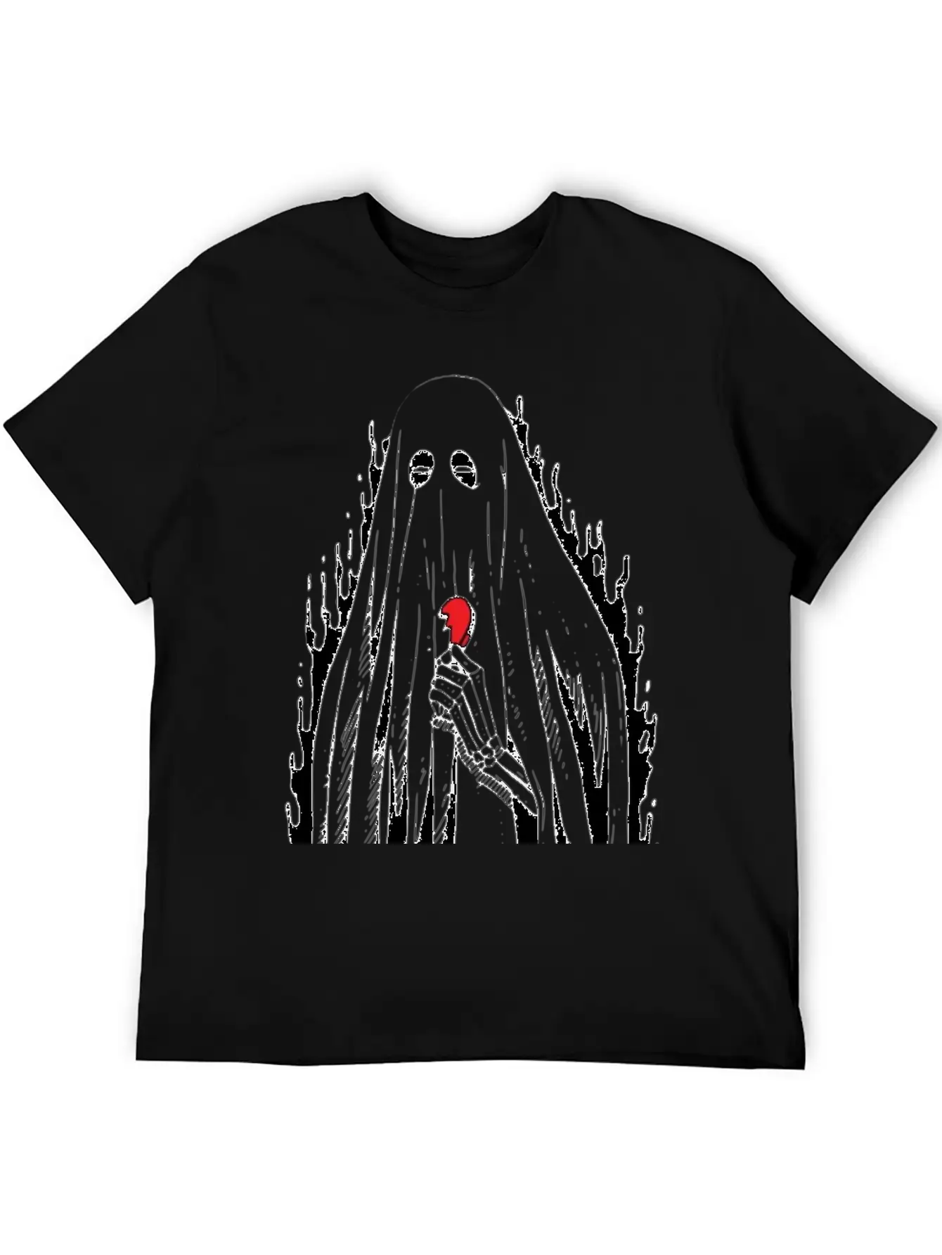 Good Job In Ghosting Me Funny Bold Quote Basic Graphic T-Shirt – Daily Comfort In Soft Cotton