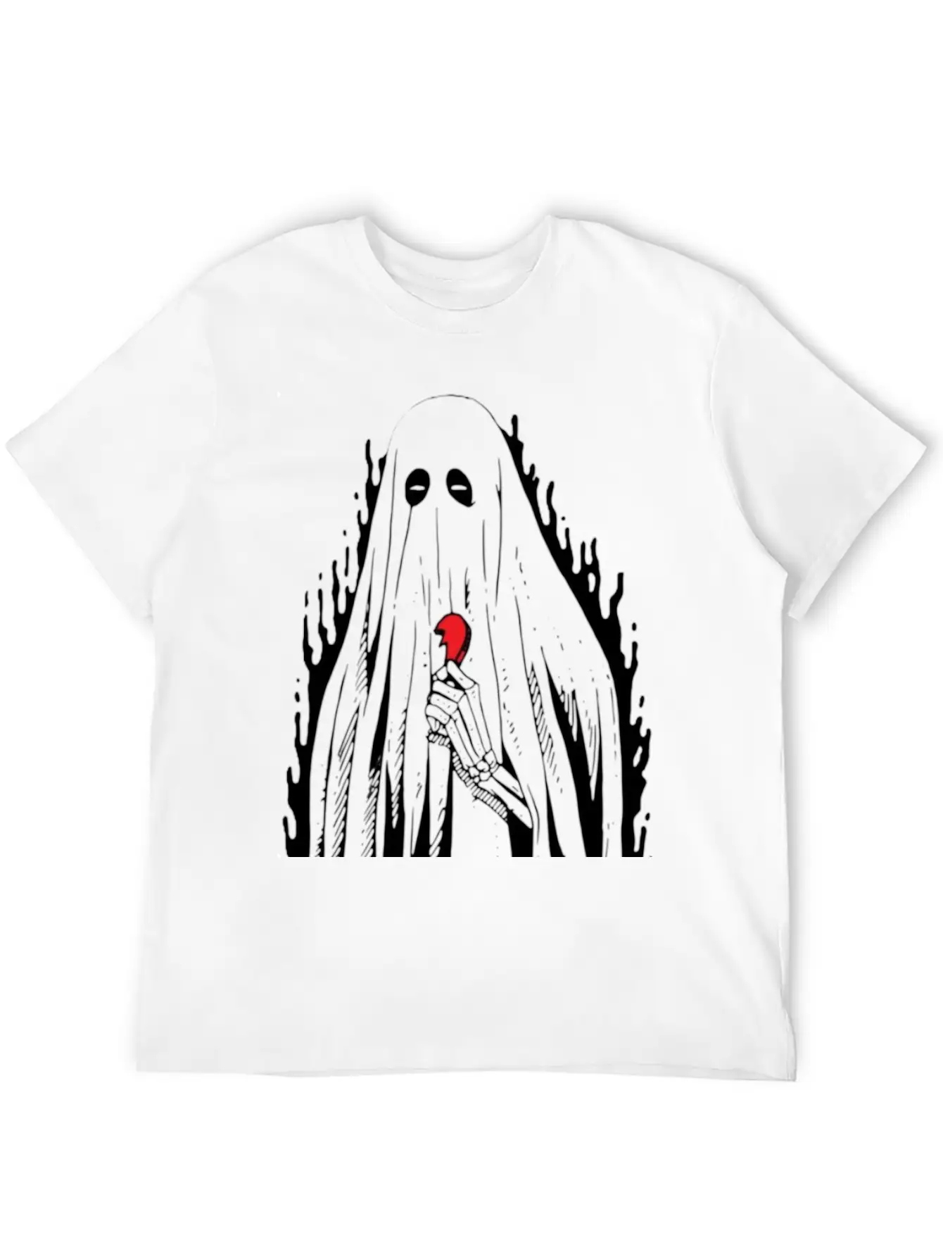 Good Job In Ghosting Me Funny Bold Quote Basic Graphic T-Shirt – Daily Comfort In Soft Cotton