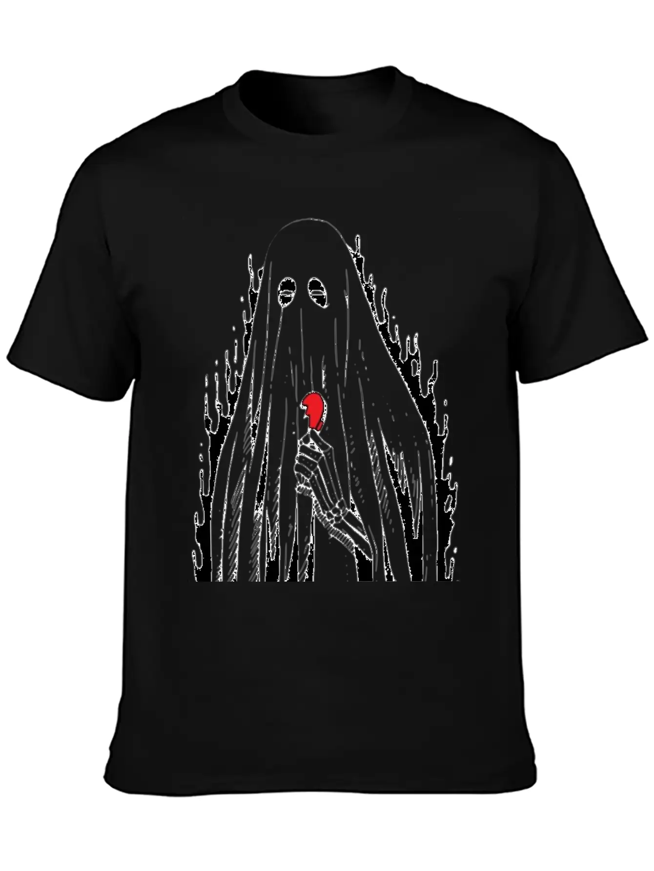 Good Job In Ghosting Me Funny Bold Quote Basic Graphic T-Shirt – Daily Comfort In Soft Cotton