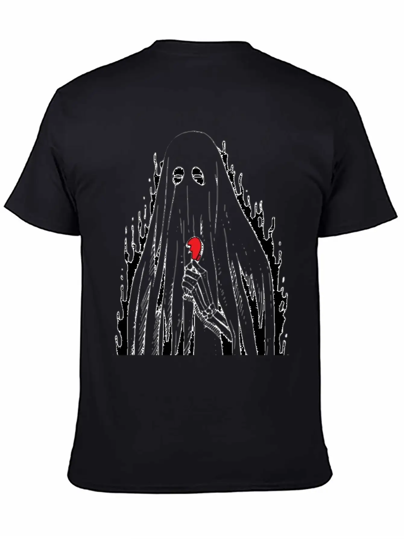 Good Job In Ghosting Me Funny Bold Quote Basic Graphic T-Shirt – Daily Comfort In Soft Cotton