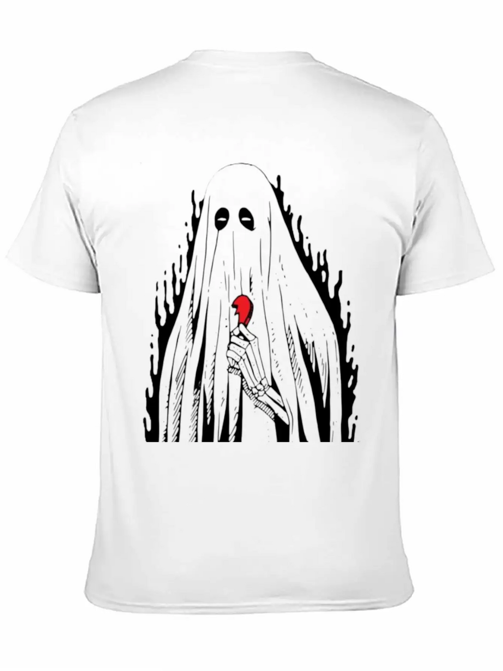 Good Job In Ghosting Me Funny Bold Quote Basic Graphic T-Shirt – Daily Comfort In Soft Cotton