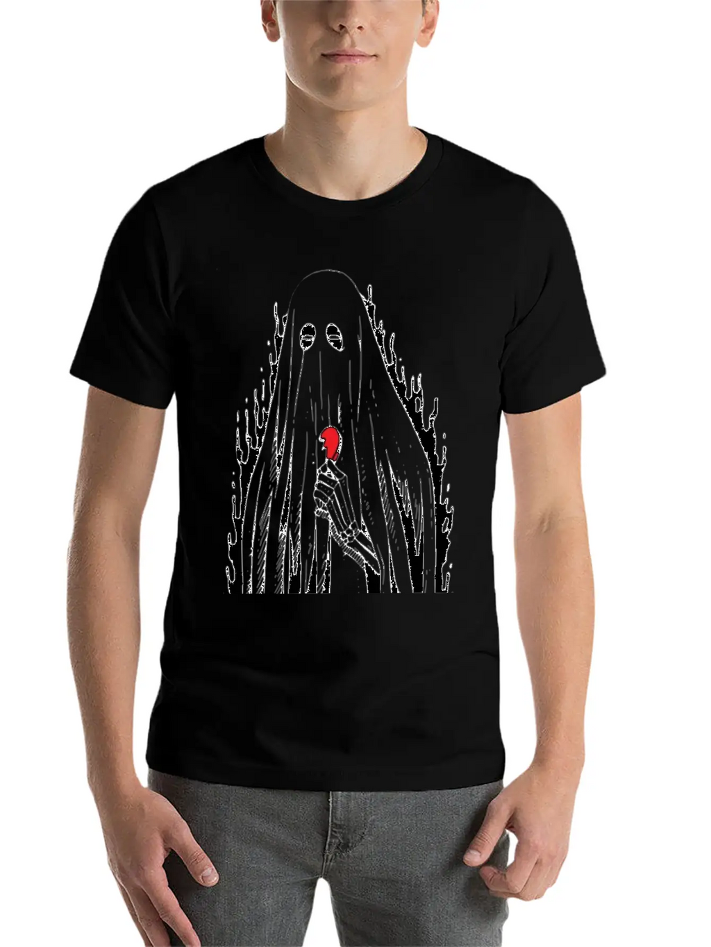 Good Job In Ghosting Me Funny Bold Quote Basic Graphic T-Shirt – Daily Comfort In Soft Cotton