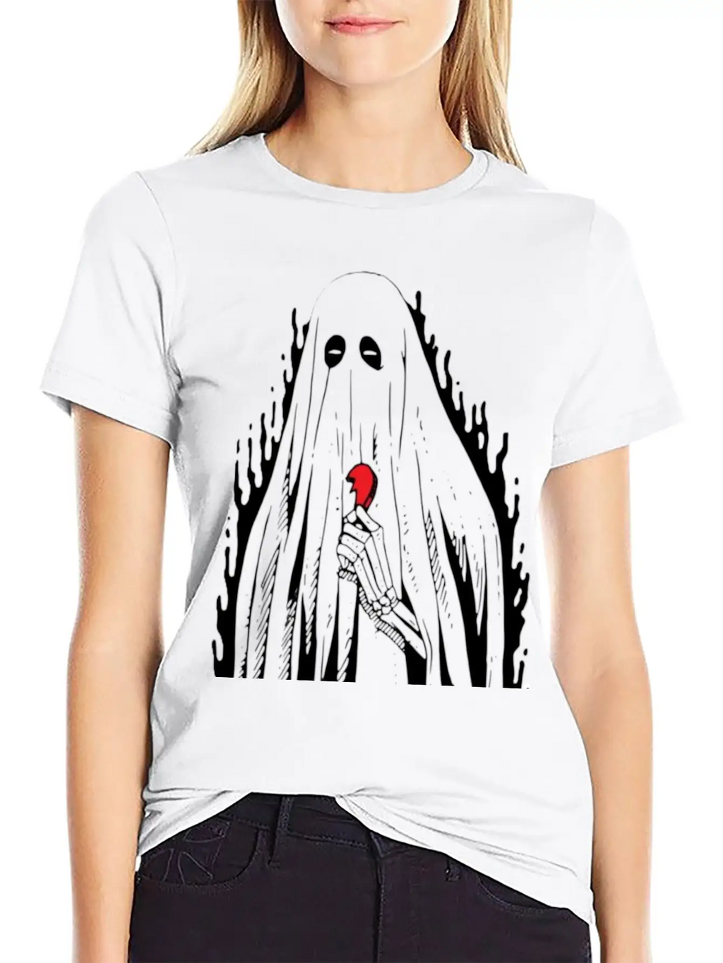 Good Job In Ghosting Me Funny Bold Quote Basic Graphic T-Shirt – Daily Comfort In Soft Cotton