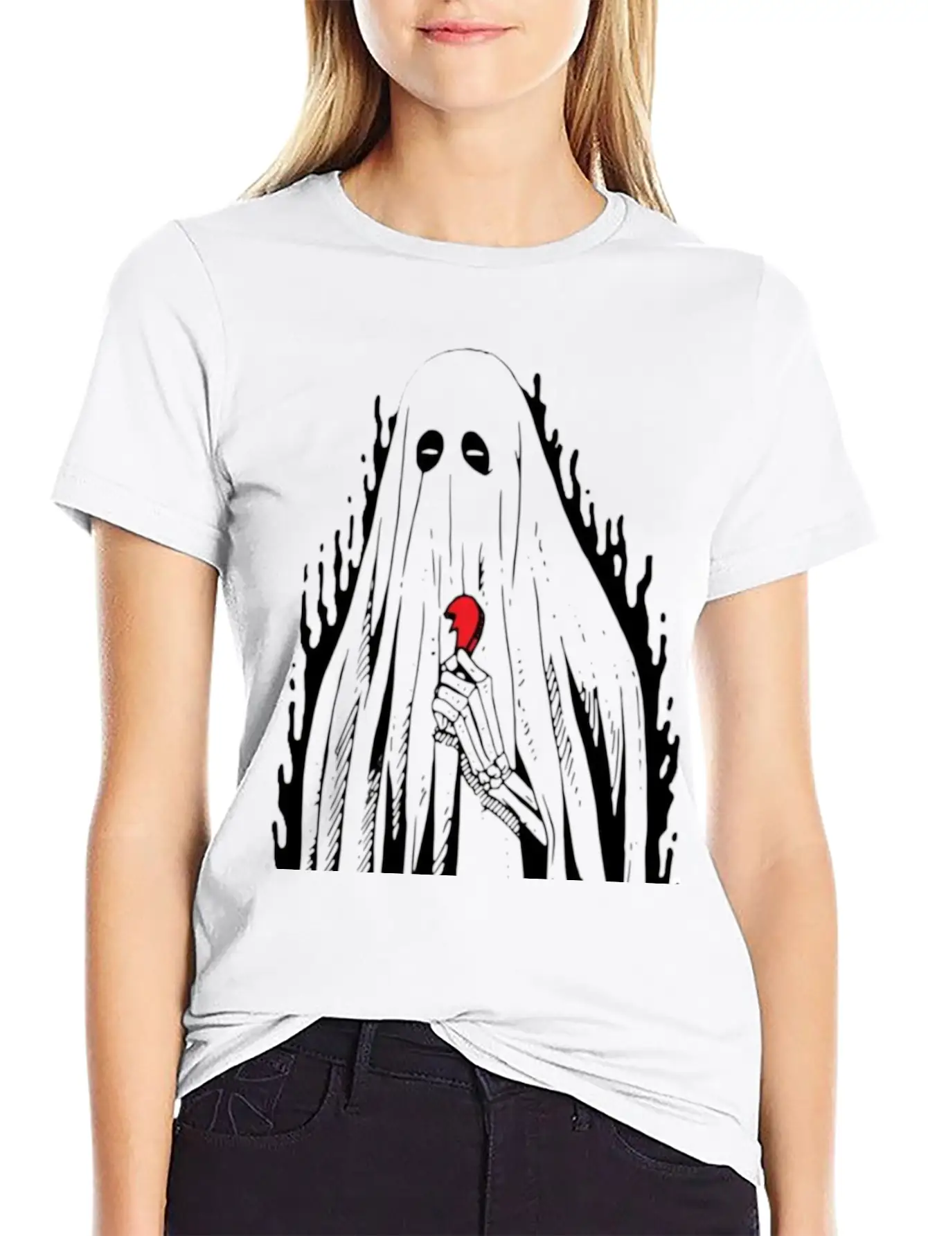 Good Job In Ghosting Me Funny Bold Quote Basic Graphic T-Shirt – Daily Comfort In Soft Cotton