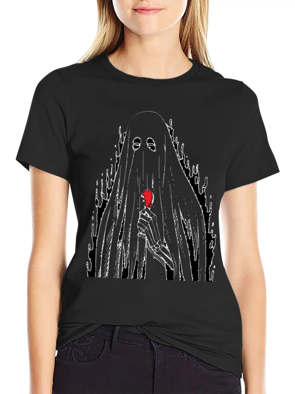 Good Job In Ghosting Me Funny Bold Quote Basic Graphic T-Shirt – Daily Comfort In Soft Cotton