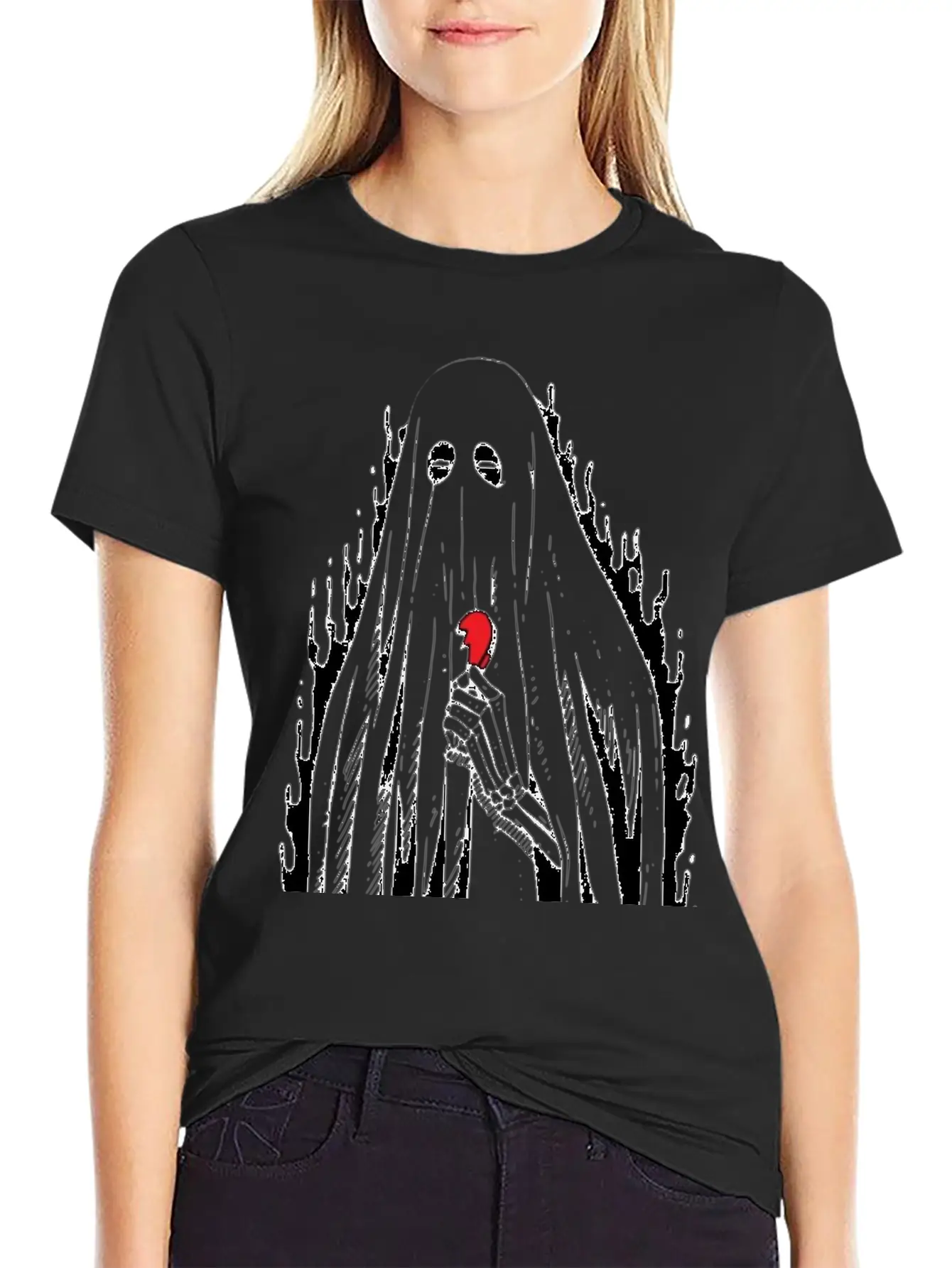 Good Job In Ghosting Me Funny Bold Quote Basic Graphic T-Shirt – Daily Comfort In Soft Cotton