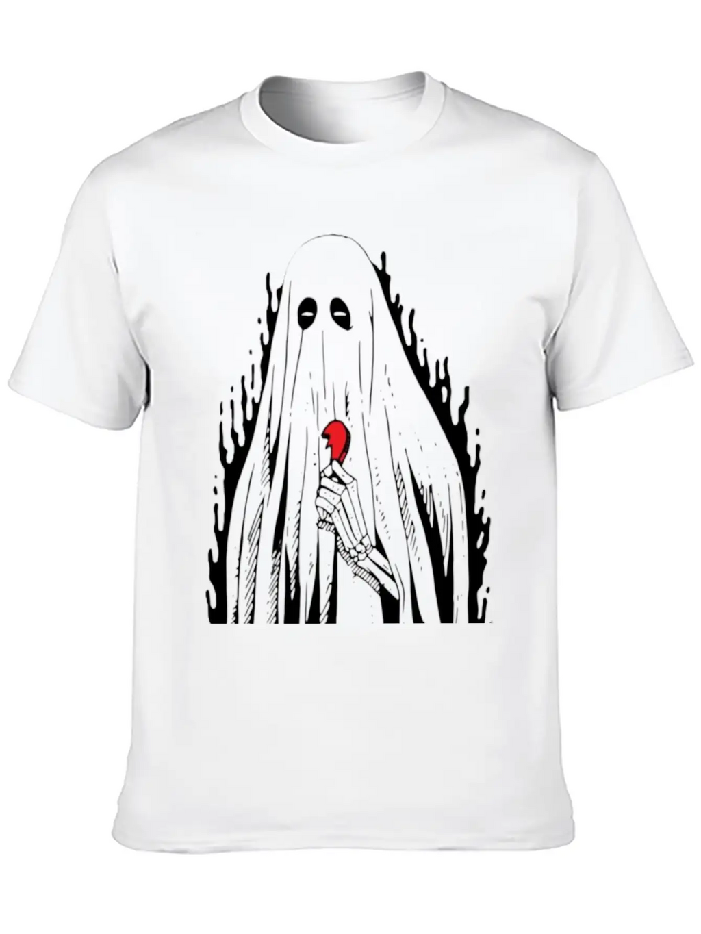 Good Job In Ghosting Me Funny Bold Quote Basic Graphic T-Shirt – Daily Comfort In Soft Cotton
