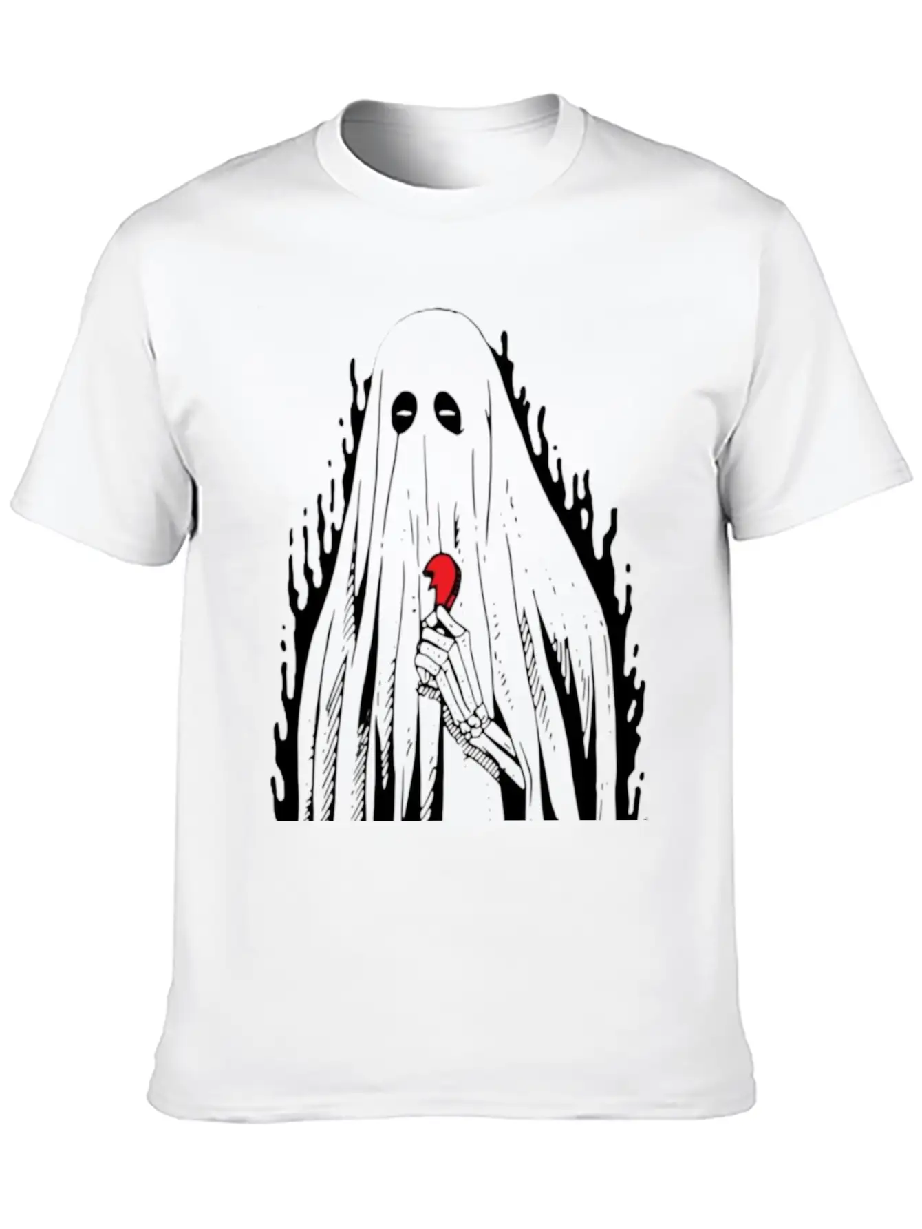 Good Job In Ghosting Me Funny Bold Quote Basic Graphic T-Shirt – Daily Comfort In Soft Cotton
