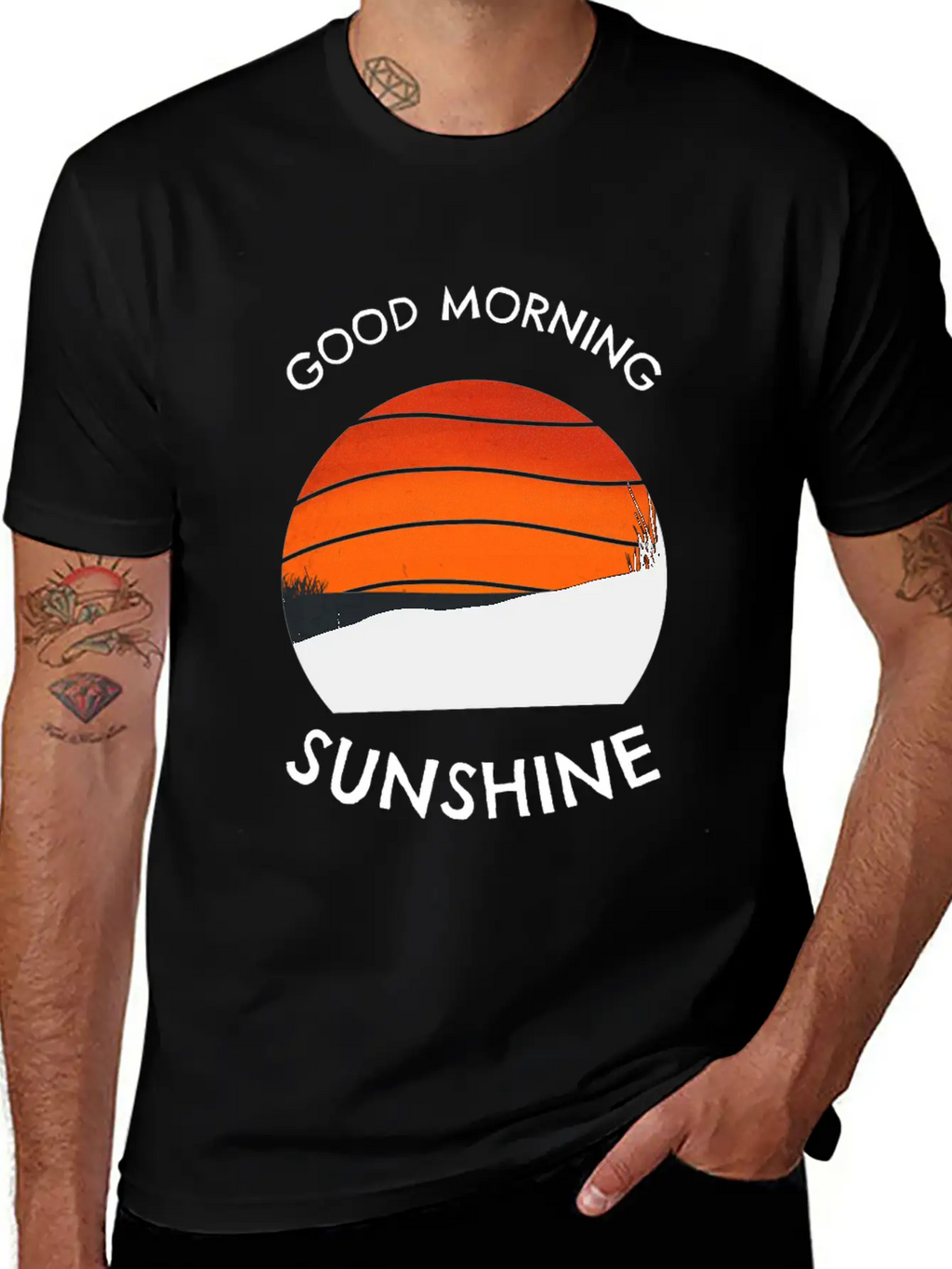 Good Morning Sunshine Valley #1 Relaxed Everyday Tee – Lightweight And Durable Cotton