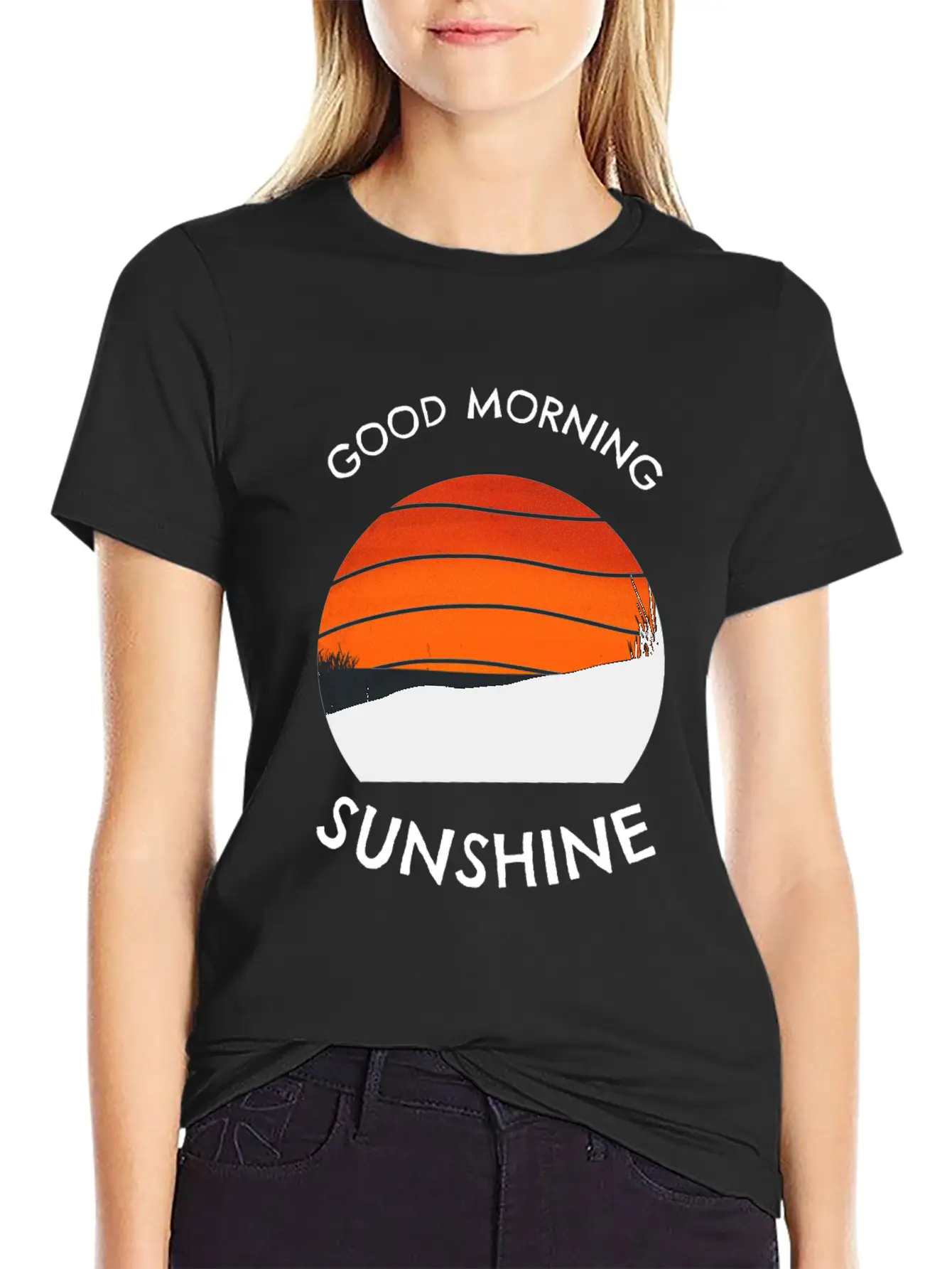 Good Morning Sunshine Valley #1 Relaxed Everyday Tee – Lightweight And Durable Cotton