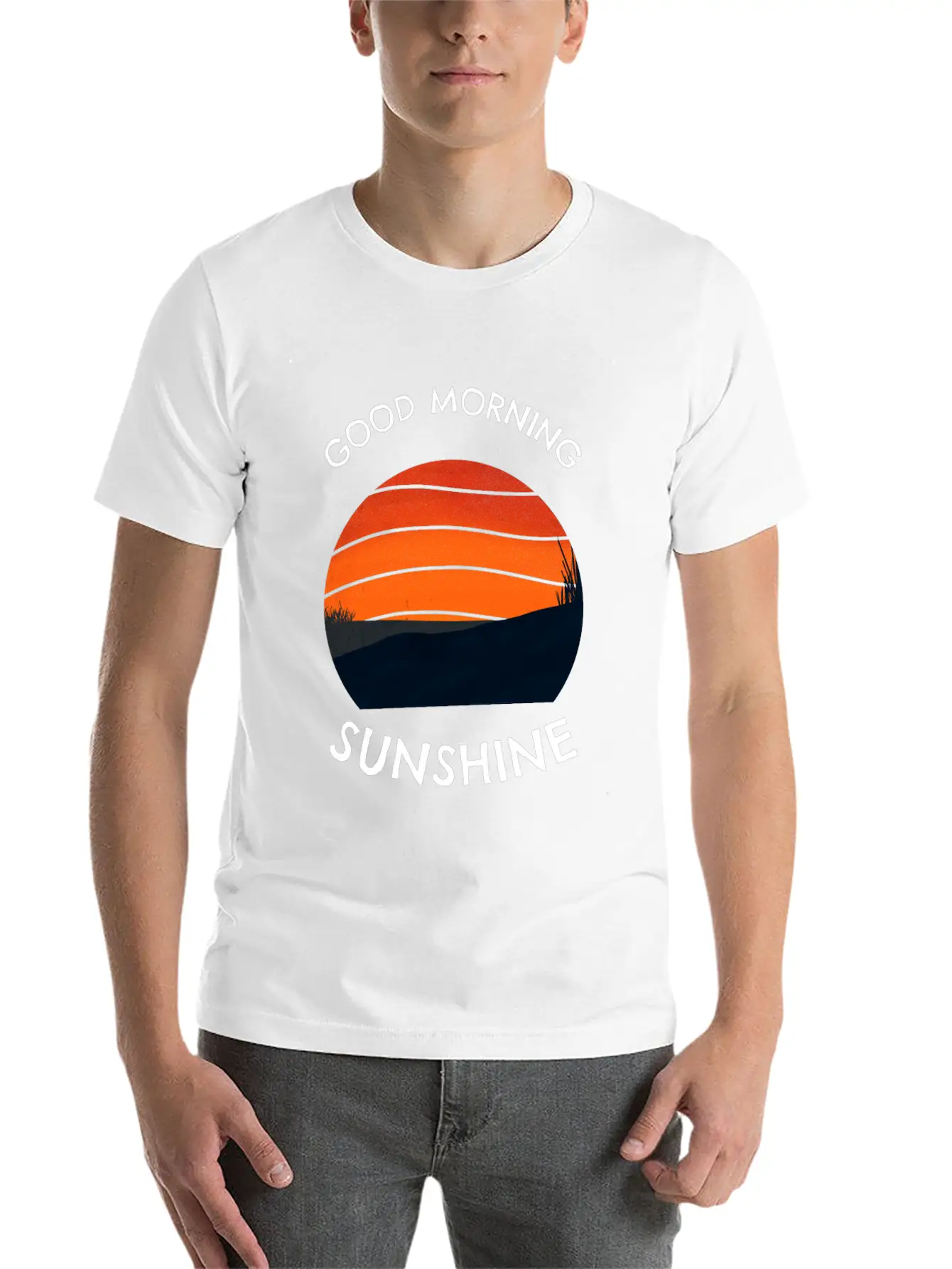 Good Morning Sunshine Valley #1 Relaxed Everyday Tee – Lightweight And Durable Cotton