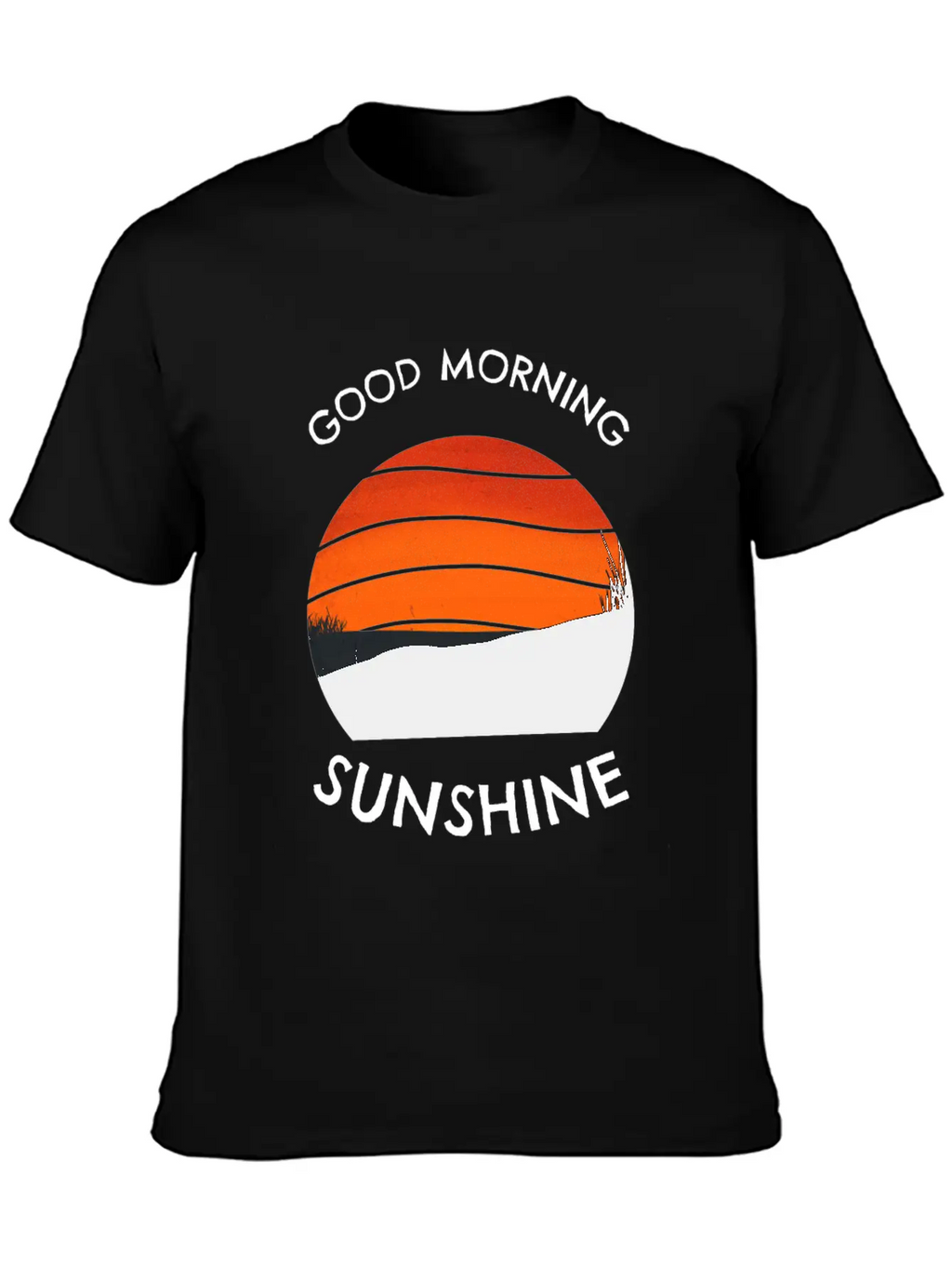 Good Morning Sunshine Valley #1 Relaxed Everyday Tee – Lightweight And Durable Cotton