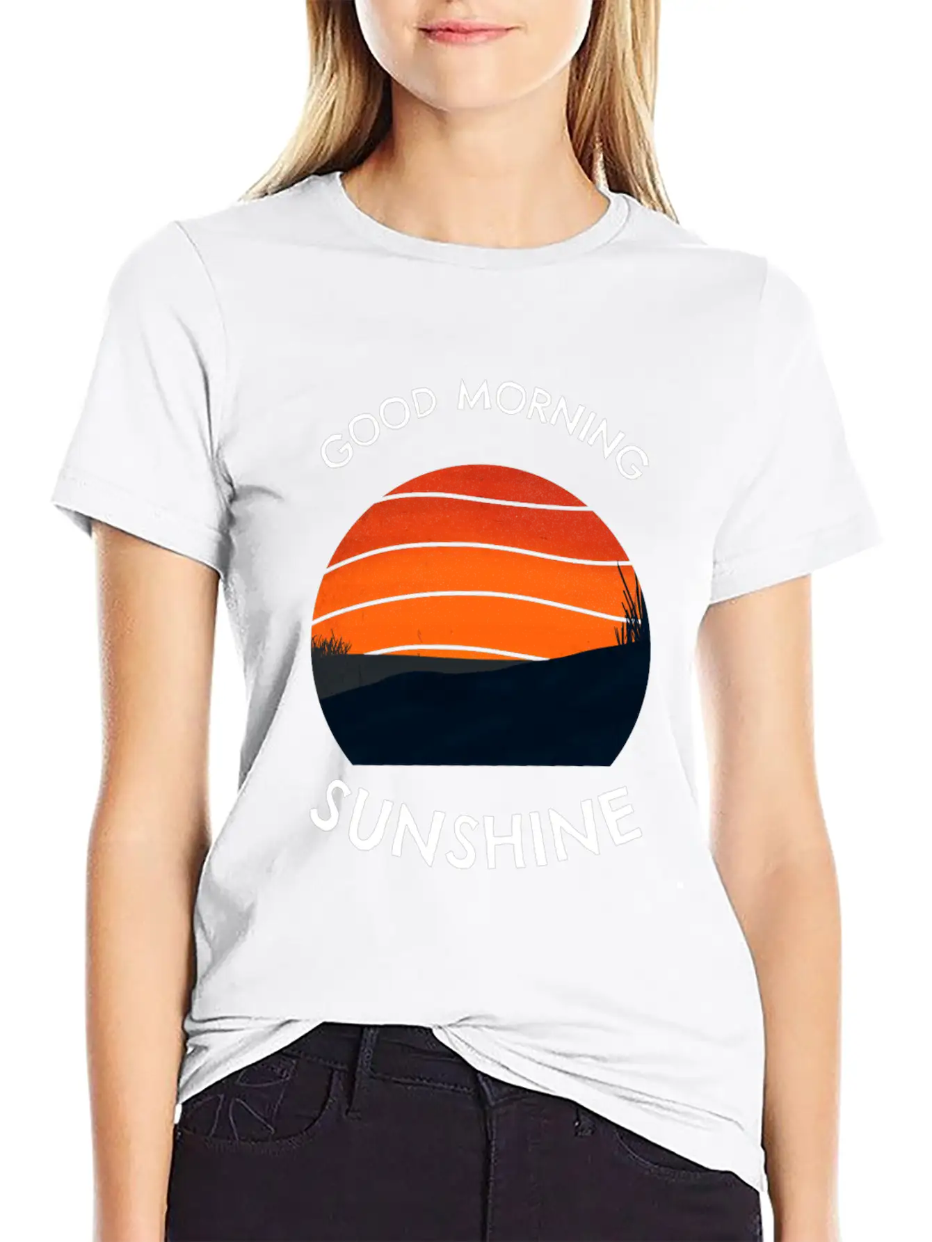 Good Morning Sunshine Valley #1 Relaxed Everyday Tee – Lightweight And Durable Cotton