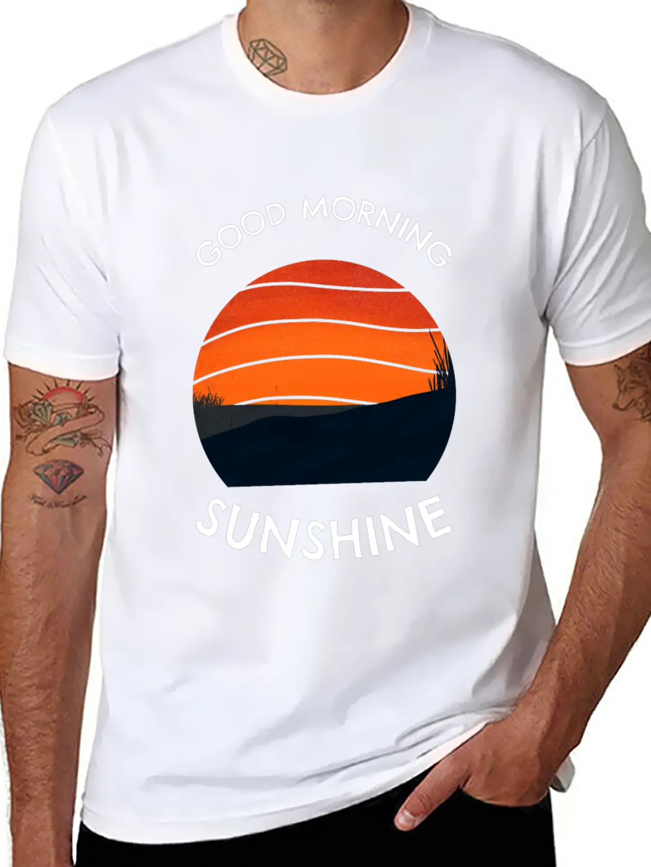Good Morning Sunshine Valley #1 Relaxed Everyday Tee – Lightweight And Durable Cotton