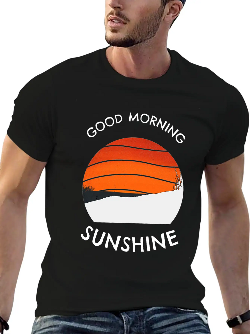 Good Morning Sunshine Valley #1 Relaxed Everyday Tee – Lightweight And Durable Cotton