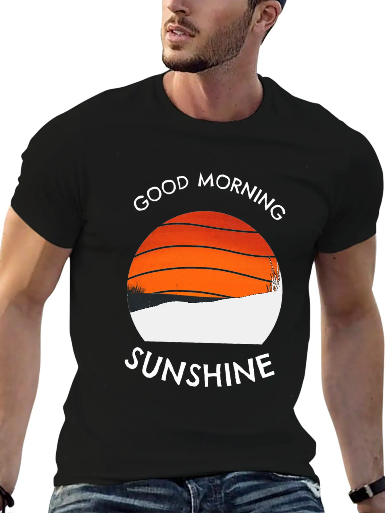 Good Morning Sunshine Valley #1 Relaxed Everyday Tee – Lightweight And Durable Cotton