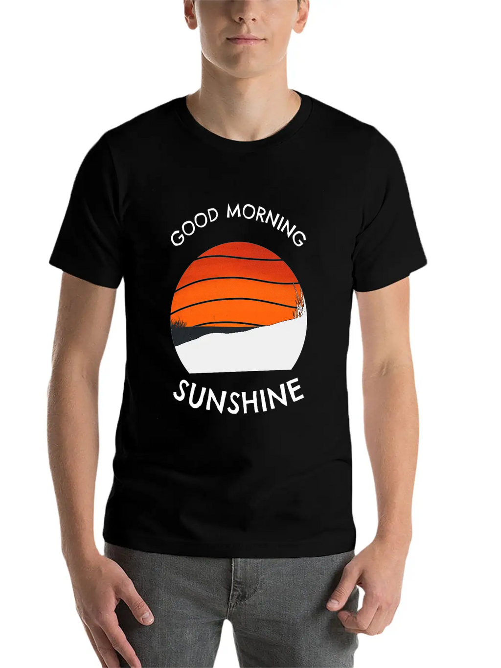 Good Morning Sunshine Valley #1 Relaxed Everyday Tee – Lightweight And Durable Cotton