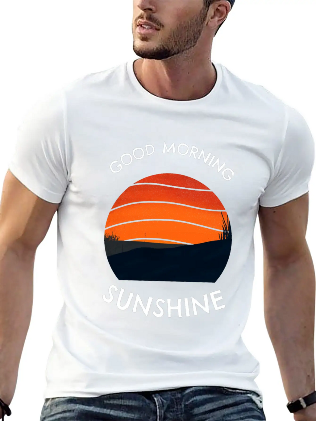 Good Morning Sunshine Valley #1 Relaxed Everyday Tee – Lightweight And Durable Cotton