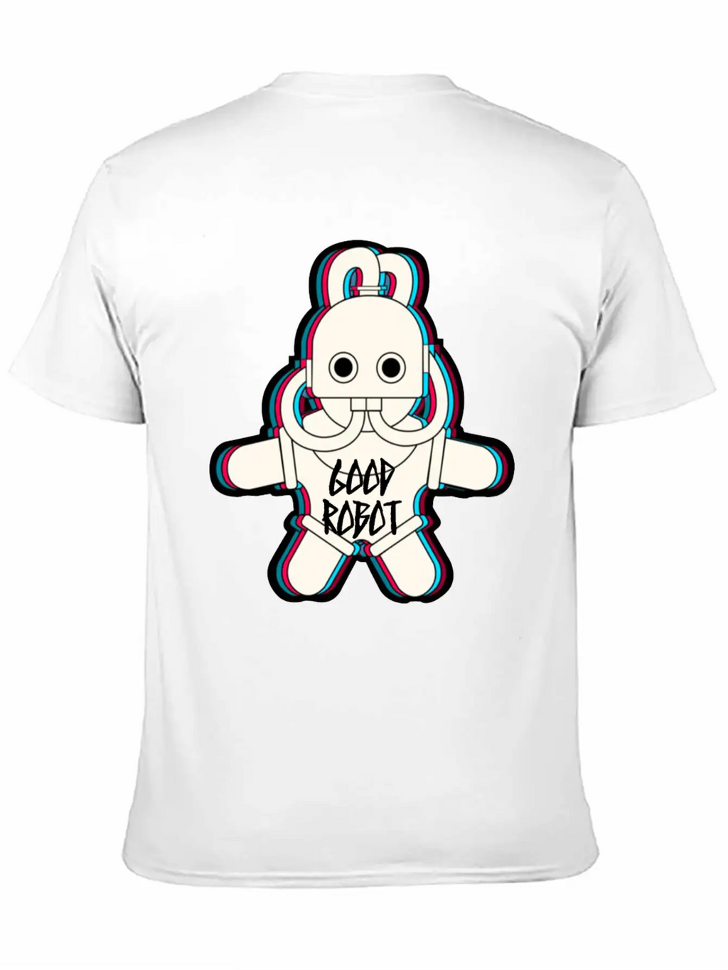 Good Robot Character Basic Graphic T-Shirt – Daily Comfort In Soft Cotton