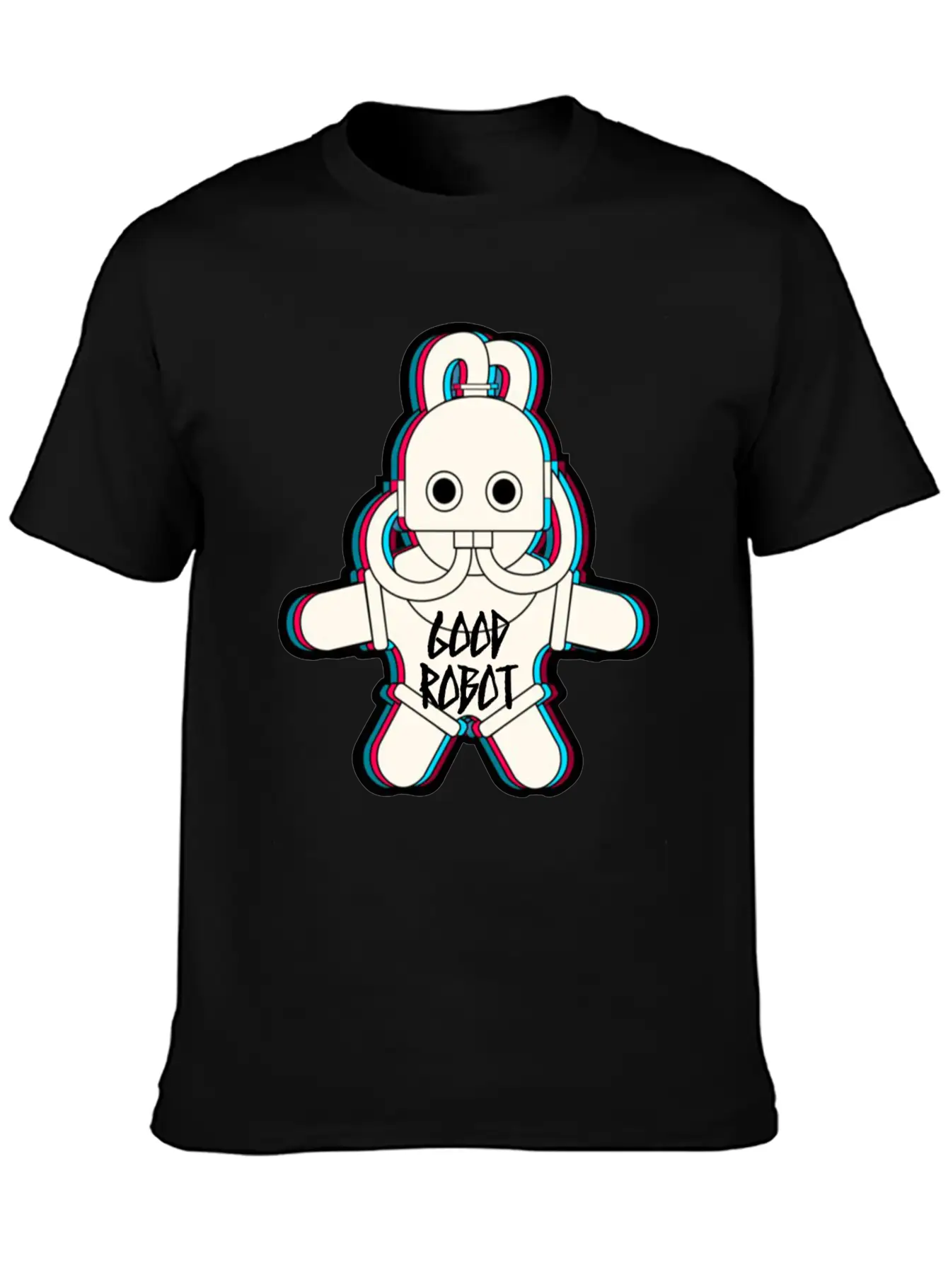 Good Robot Character Basic Graphic T-Shirt – Daily Comfort In Soft Cotton