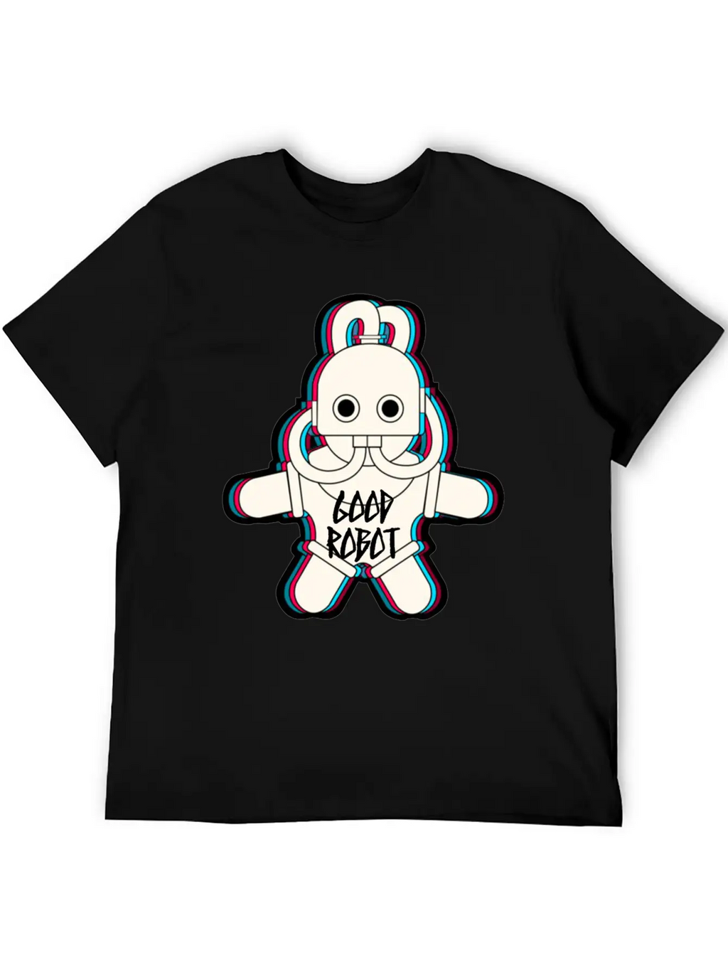 Good Robot Character Basic Graphic T-Shirt – Daily Comfort In Soft Cotton