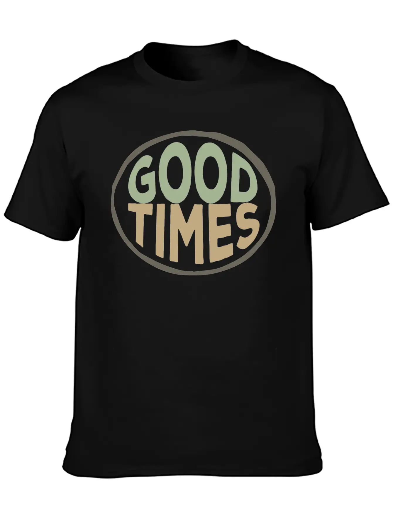 Good Times Timeless Short Sleeve Tee – Comfy And Minimalist Design
