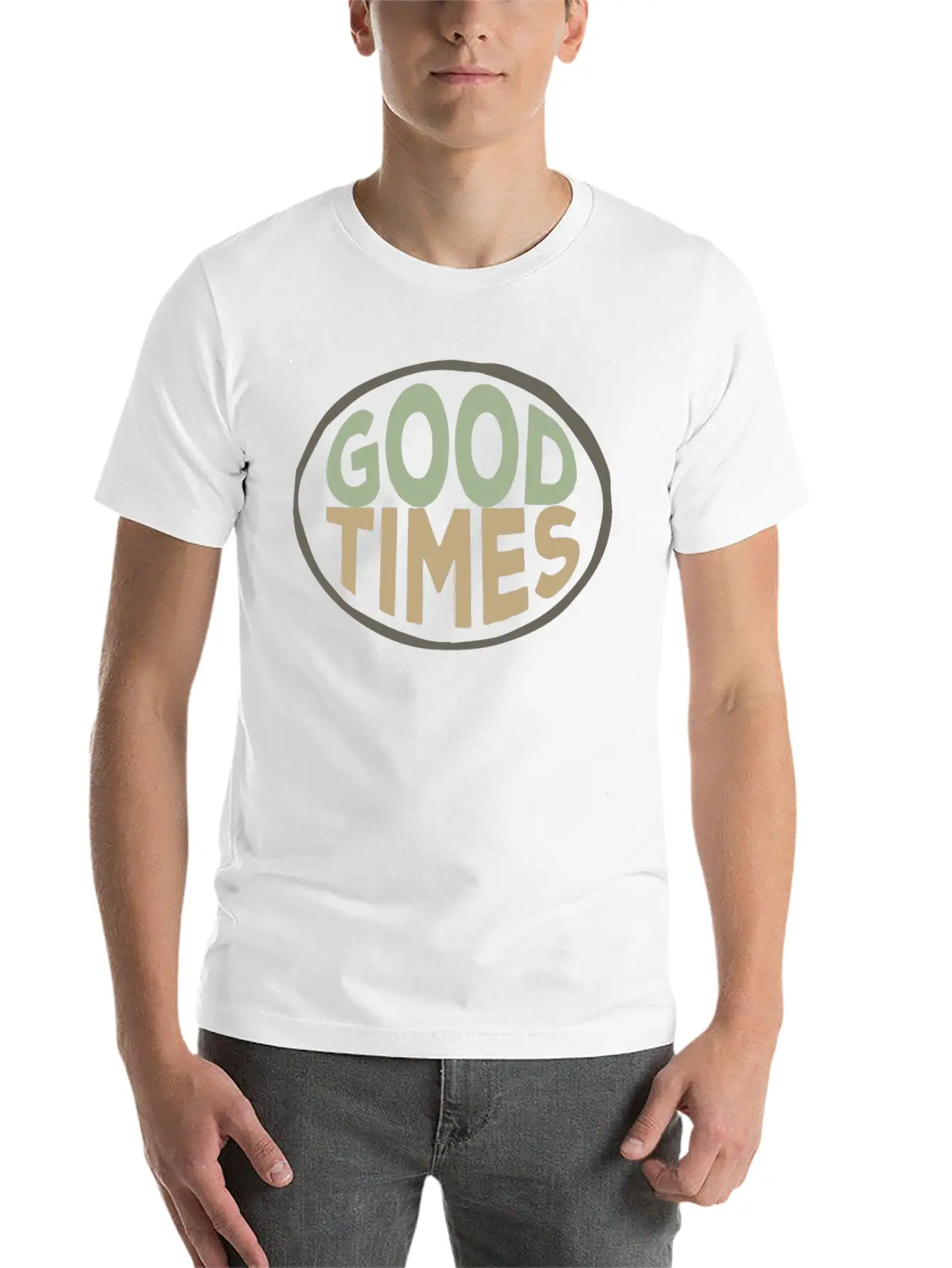 Good Times Timeless Short Sleeve Tee – Comfy And Minimalist Design