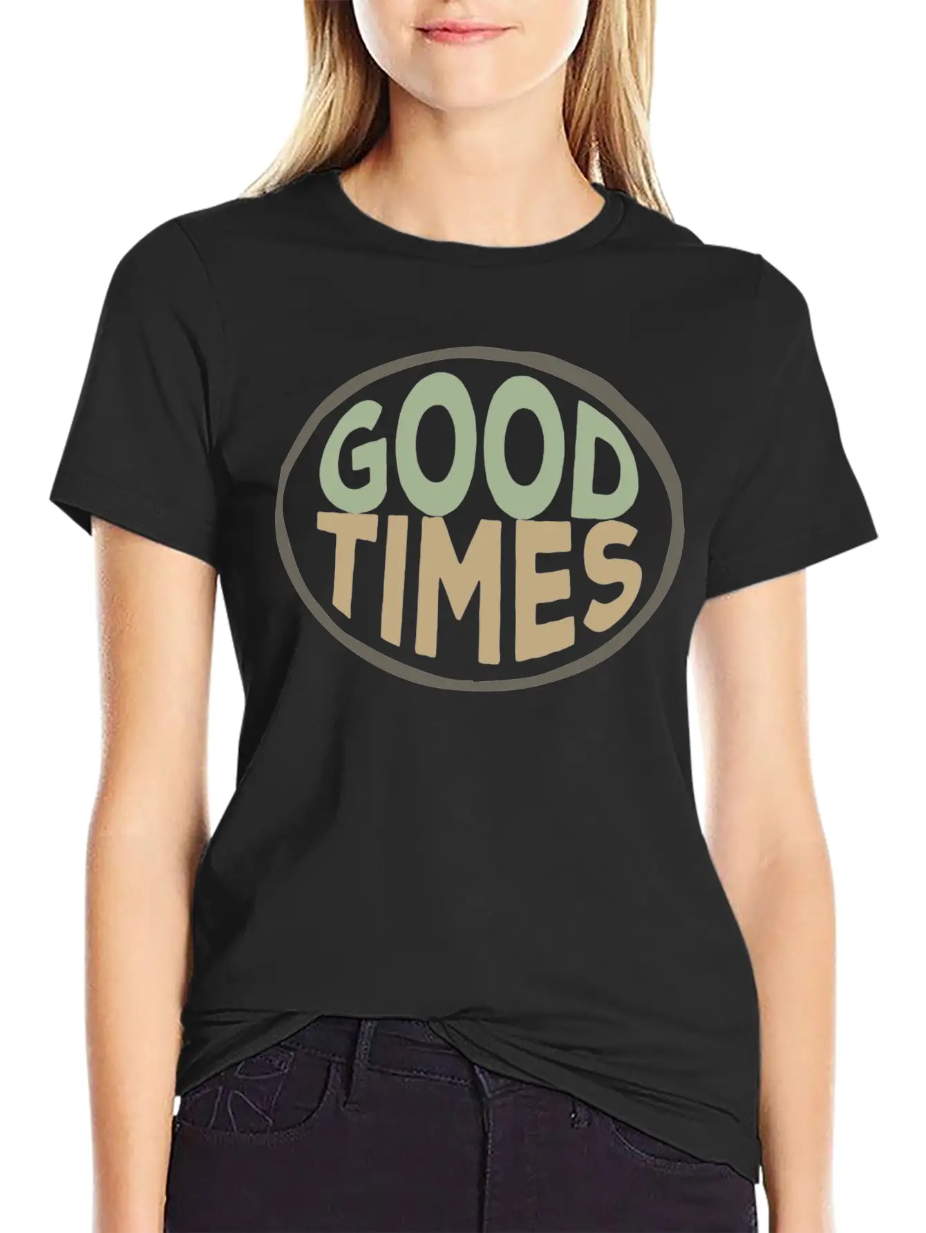 Good Times Timeless Short Sleeve Tee – Comfy And Minimalist Design
