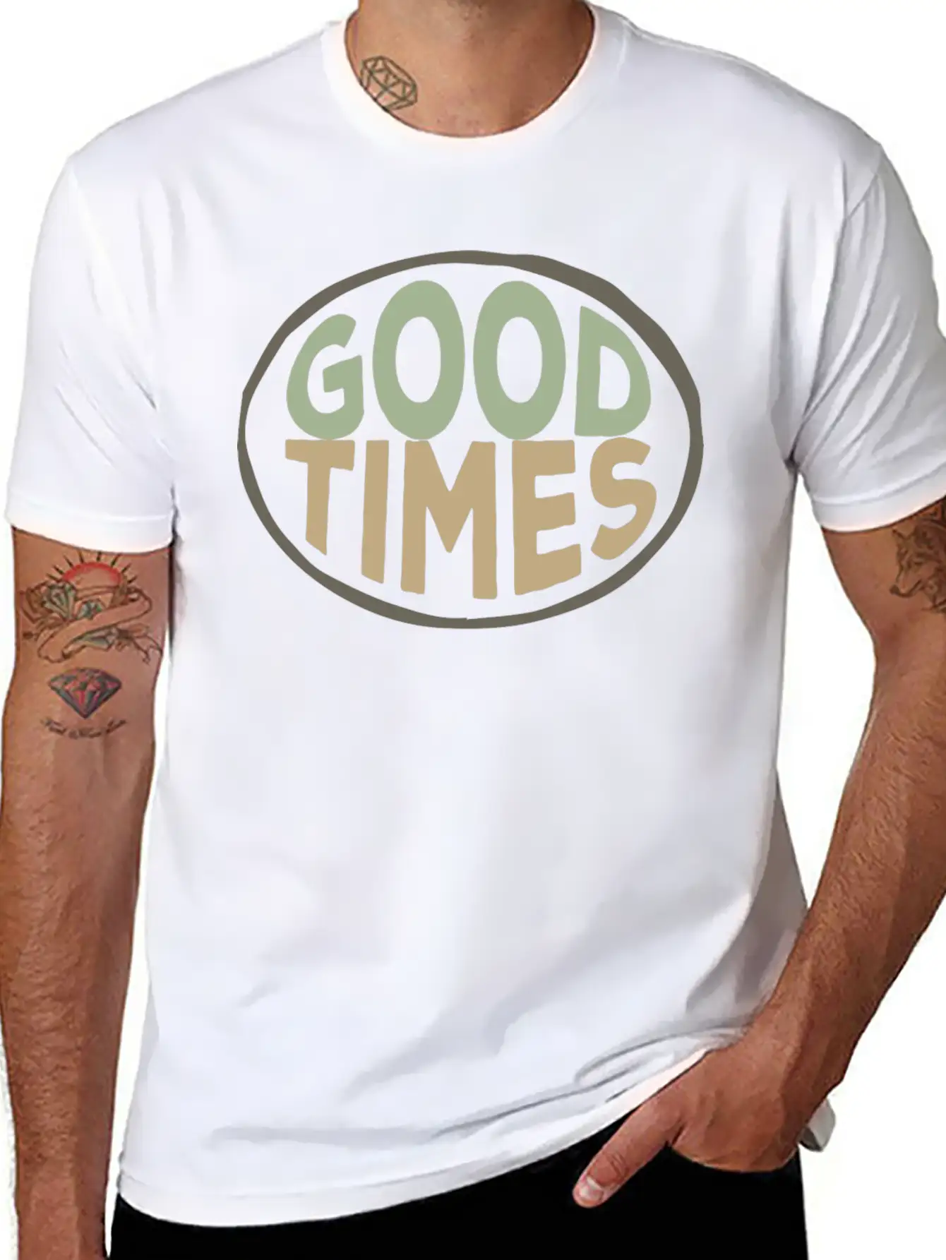 Good Times Timeless Short Sleeve Tee – Comfy And Minimalist Design