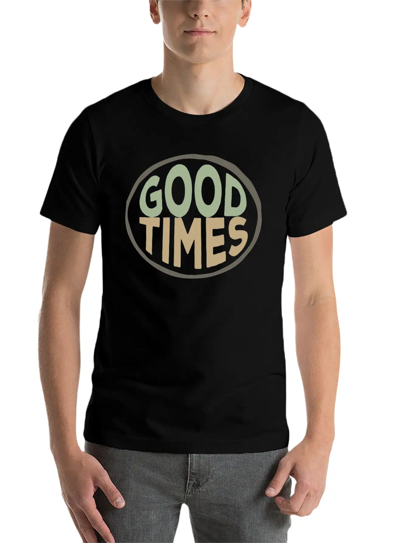 Good Times Timeless Short Sleeve Tee – Comfy And Minimalist Design
