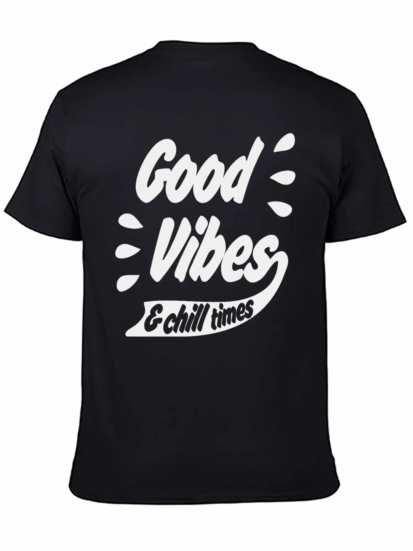 Good Vibes Unisex Casual T-Shirt – Clean Design For Daily Comfort