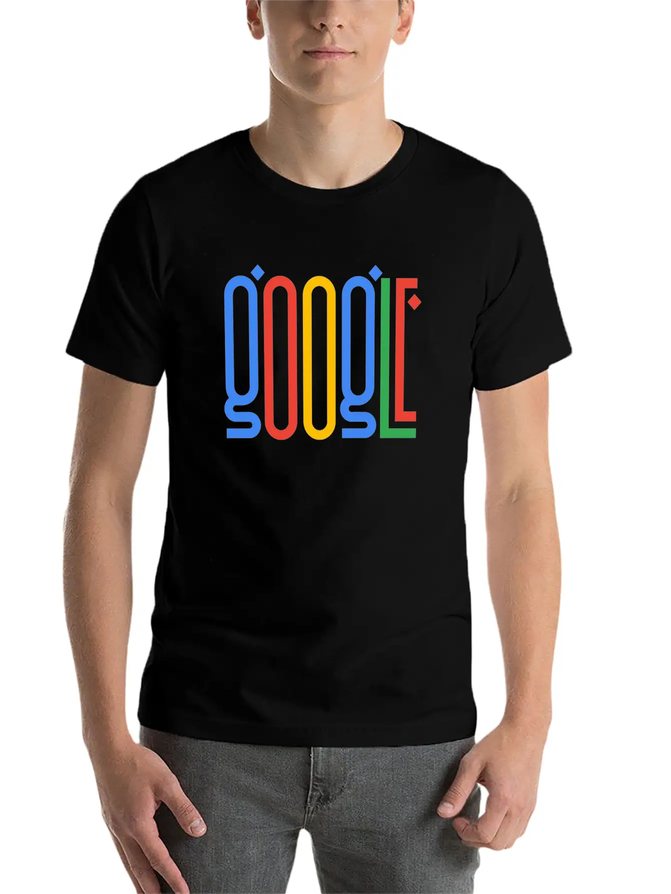 Google Classic Cotton Tee – Unisex Comfort For Any Season