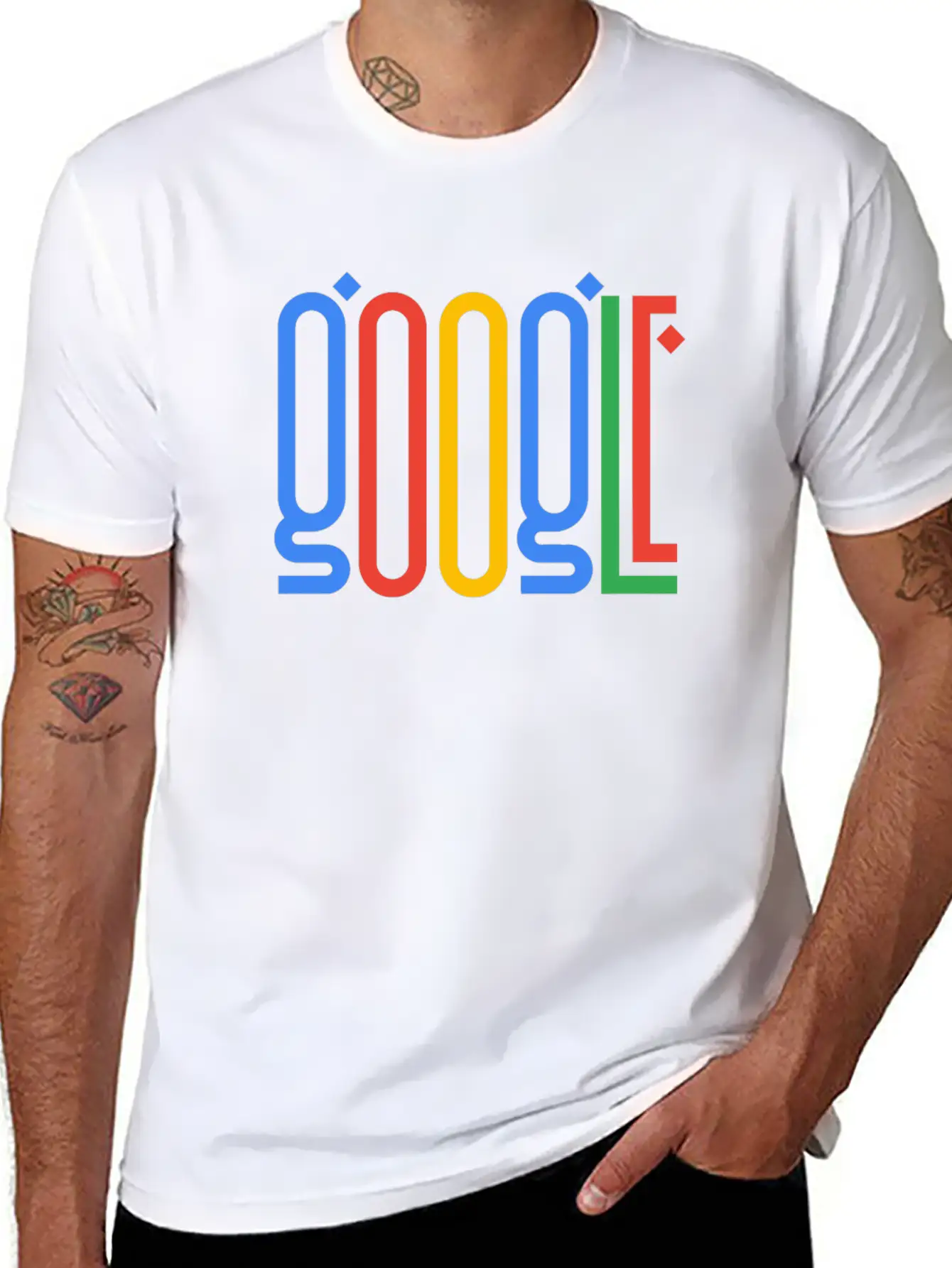 Google Classic Cotton Tee – Unisex Comfort For Any Season