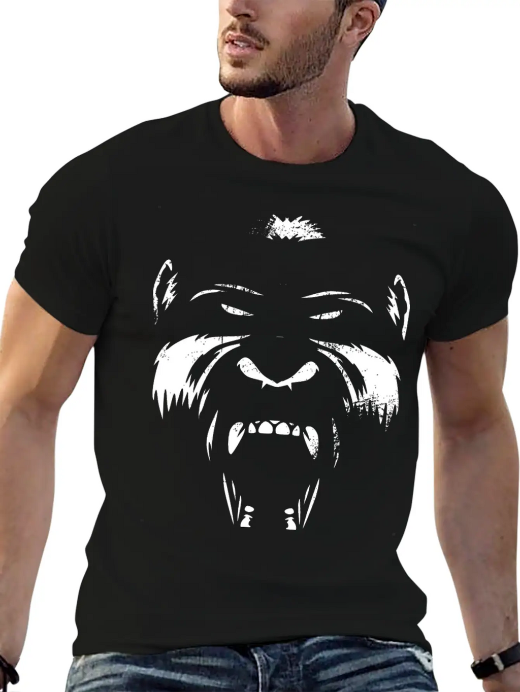 Gorilla Essential Cotton Tee For Daily Outfits – Unisex Style