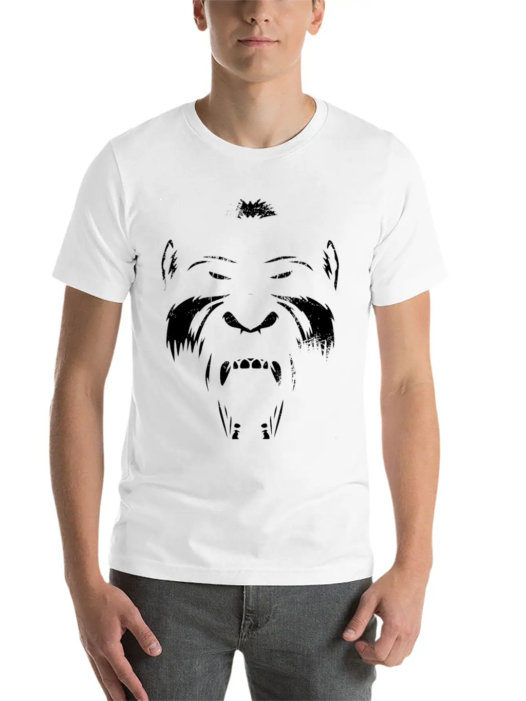 Gorilla Essential Cotton Tee For Daily Outfits – Unisex Style