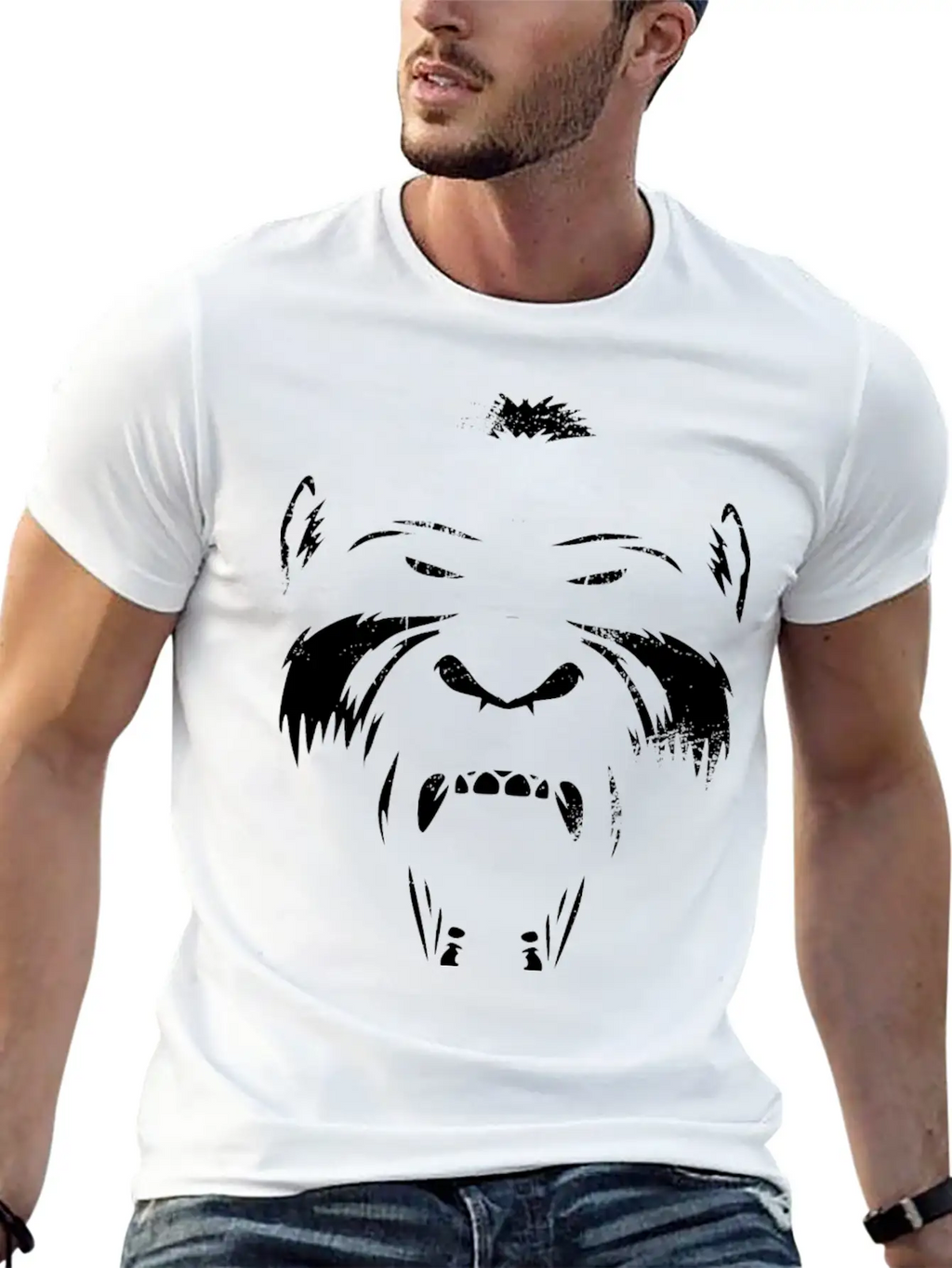 Gorilla Essential Cotton Tee For Daily Outfits – Unisex Style