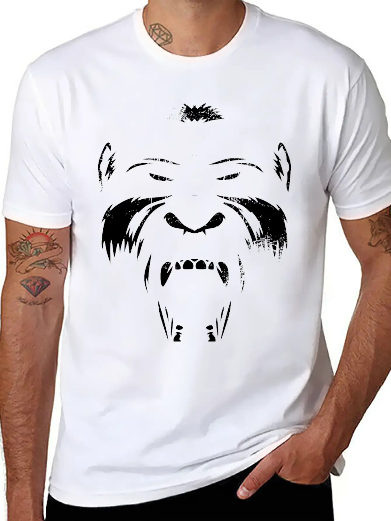 Gorilla Essential Cotton Tee For Daily Outfits – Unisex Style