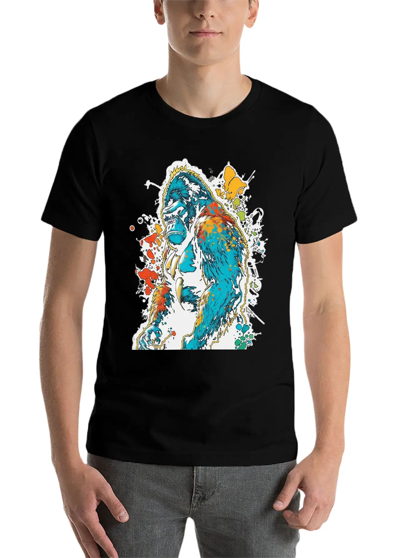 Gorilla Games Classic Cotton Tee – Unisex Comfort For Any Season